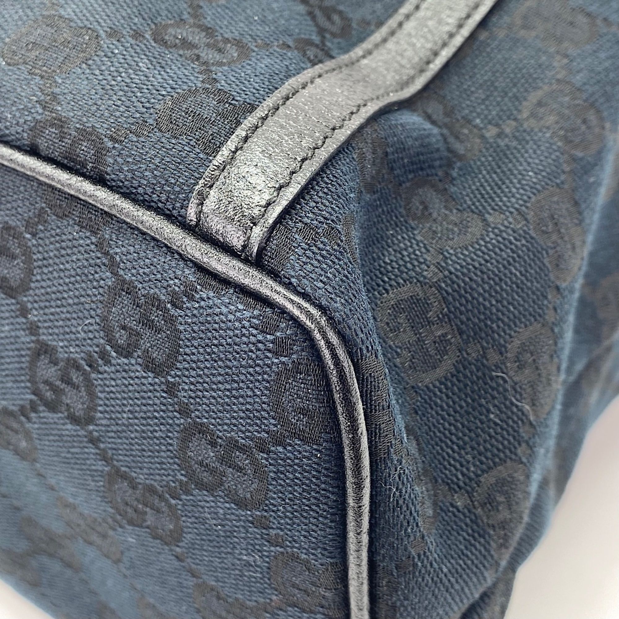 Gucci Navy Backpack (Pre-Owned) - Gucci - Modalova