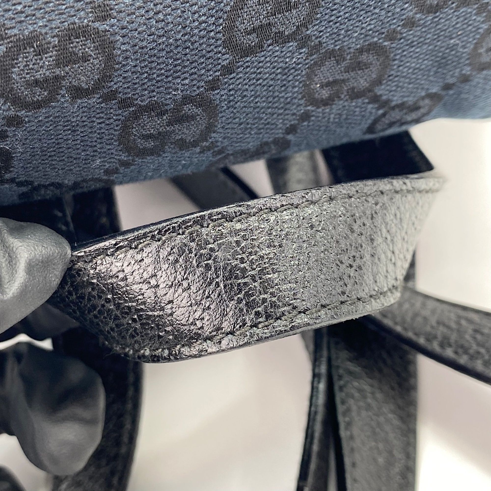 Gucci Navy Backpack (Pre-Owned) - Gucci - Modalova