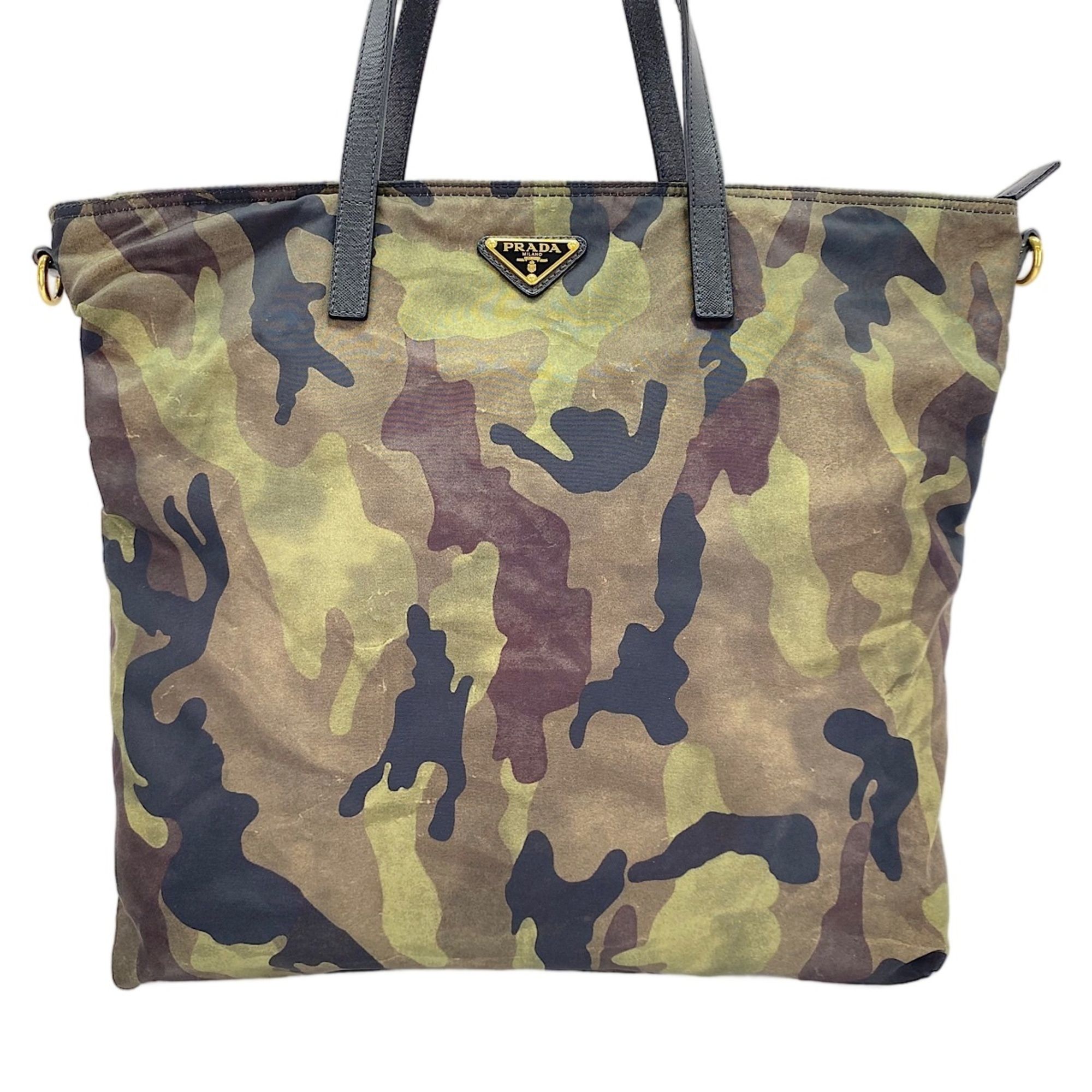 Prada Green Tote Bag (Pre-Owned) - Prada - Modalova