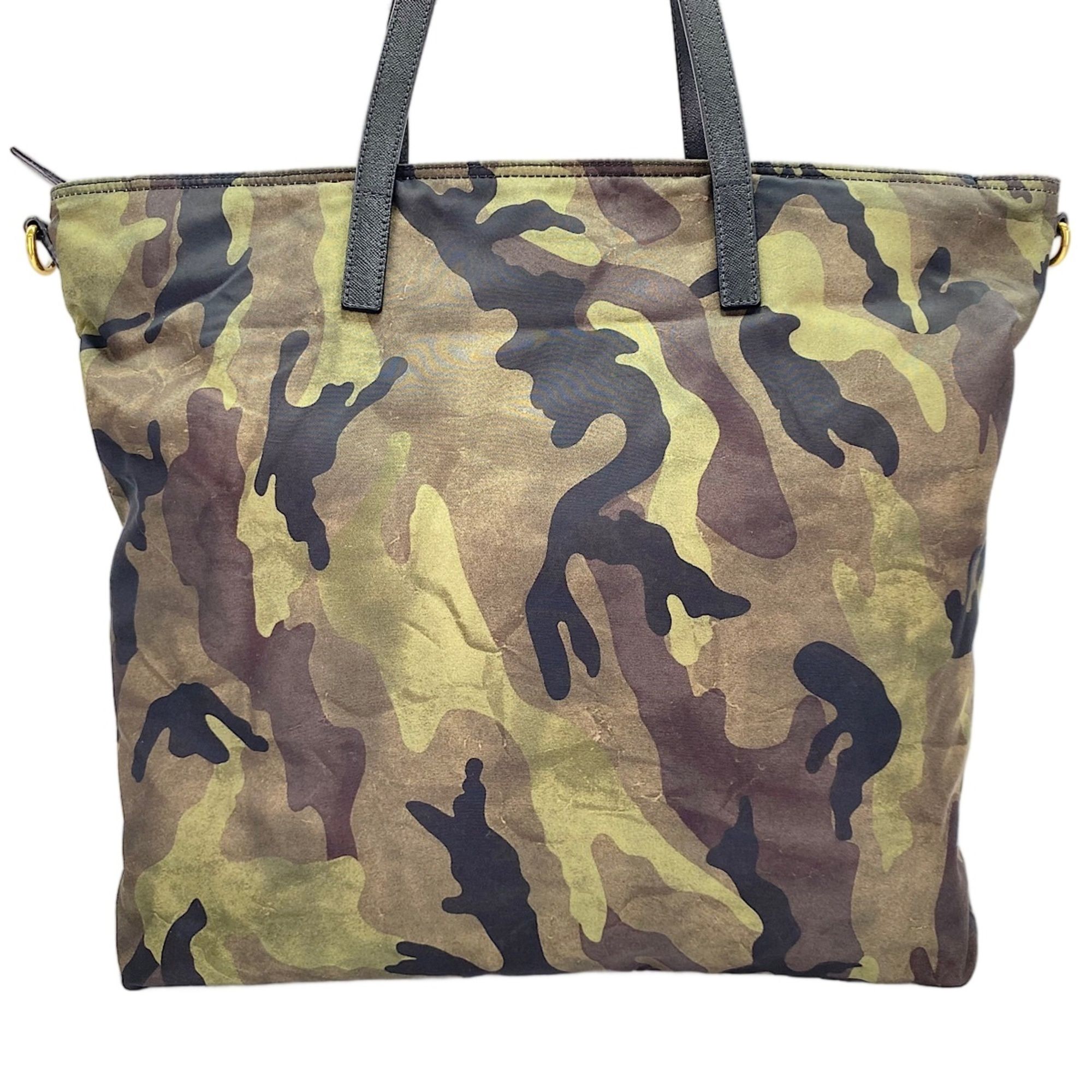 Prada Green Tote Bag (Pre-Owned) - Prada - Modalova