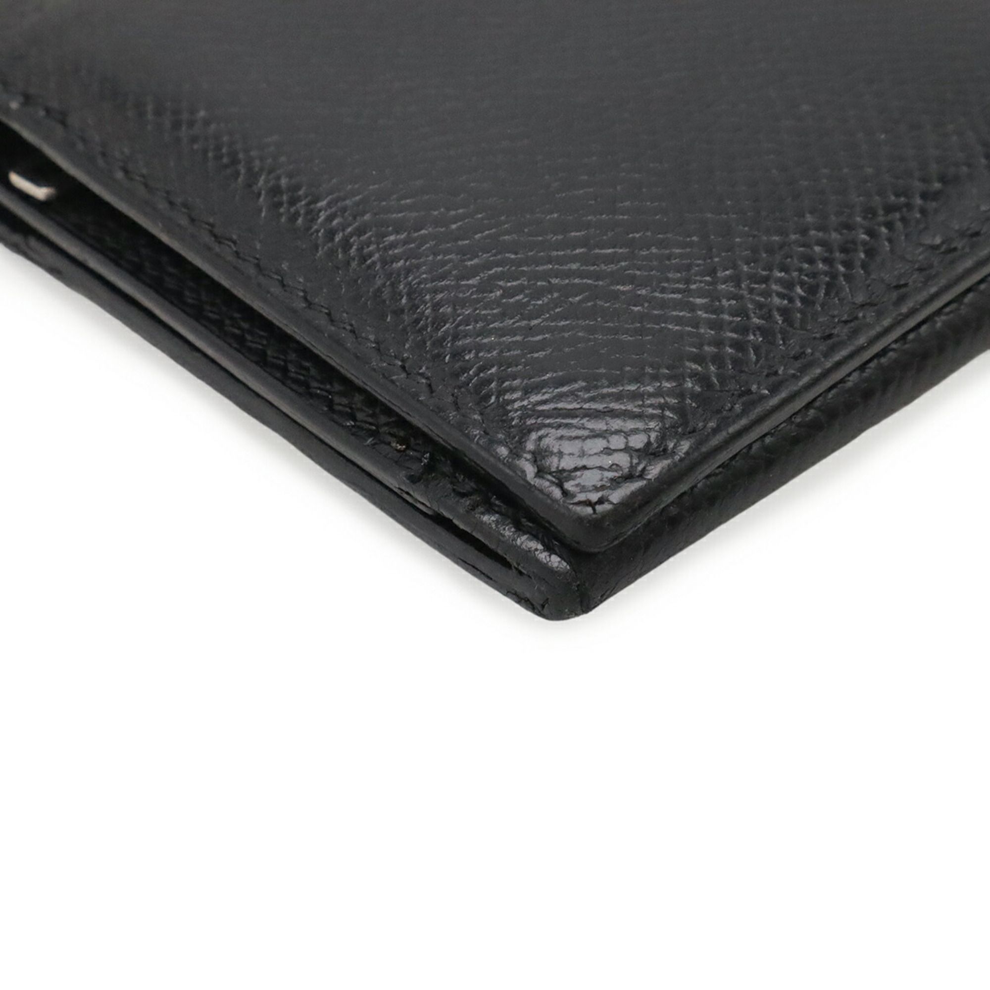 Courchevel Leather Long Wallet (Tri-Fold) (Pre-Owned) - Hermes - Modalova