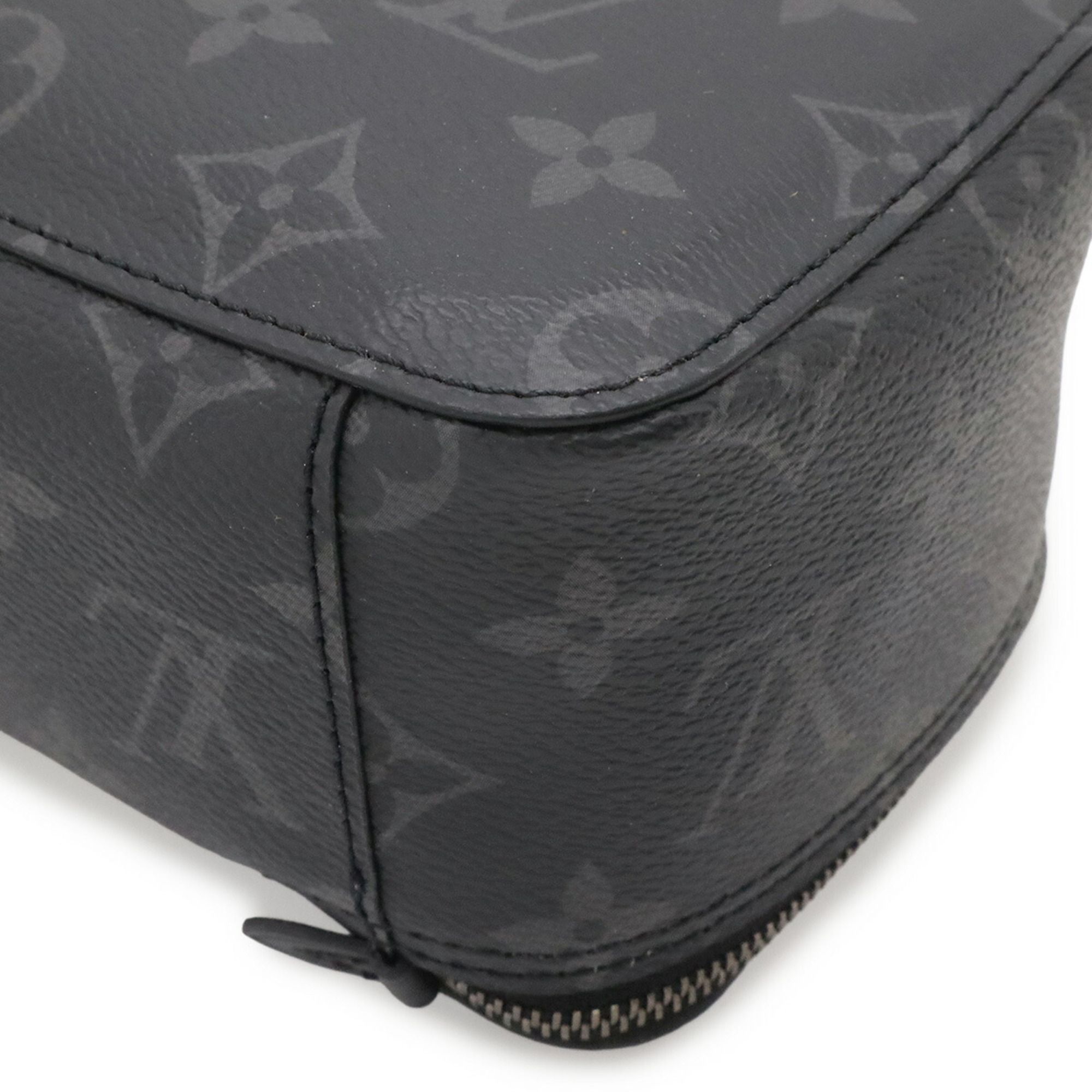 Monogram Eclipse Canvas Leather Pouch (Pre-Owned) - Louis Vuitton - Modalova