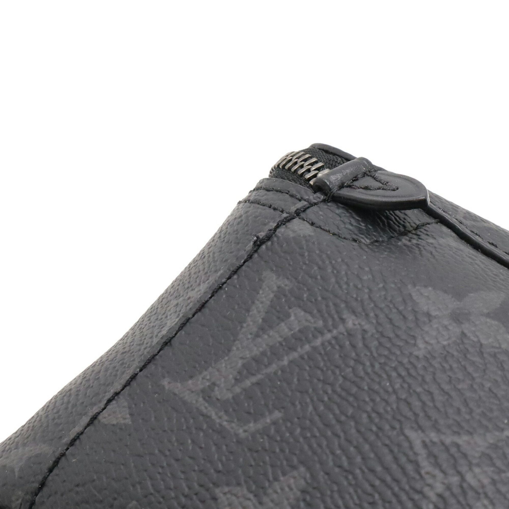 Monogram Eclipse Canvas Leather Pouch (Pre-Owned) - Louis Vuitton - Modalova
