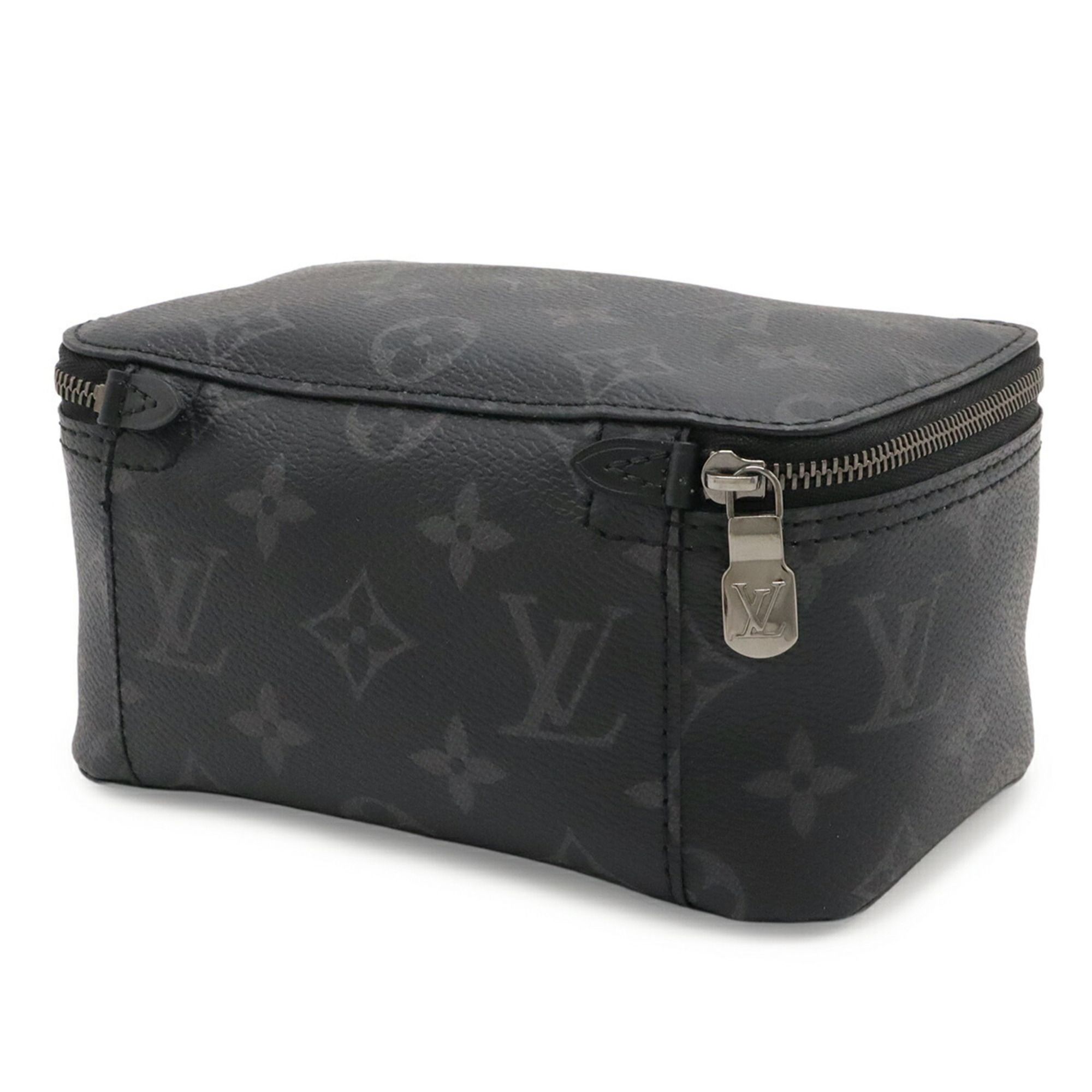 Monogram Eclipse Canvas Leather Pouch (Pre-Owned) - Louis Vuitton - Modalova