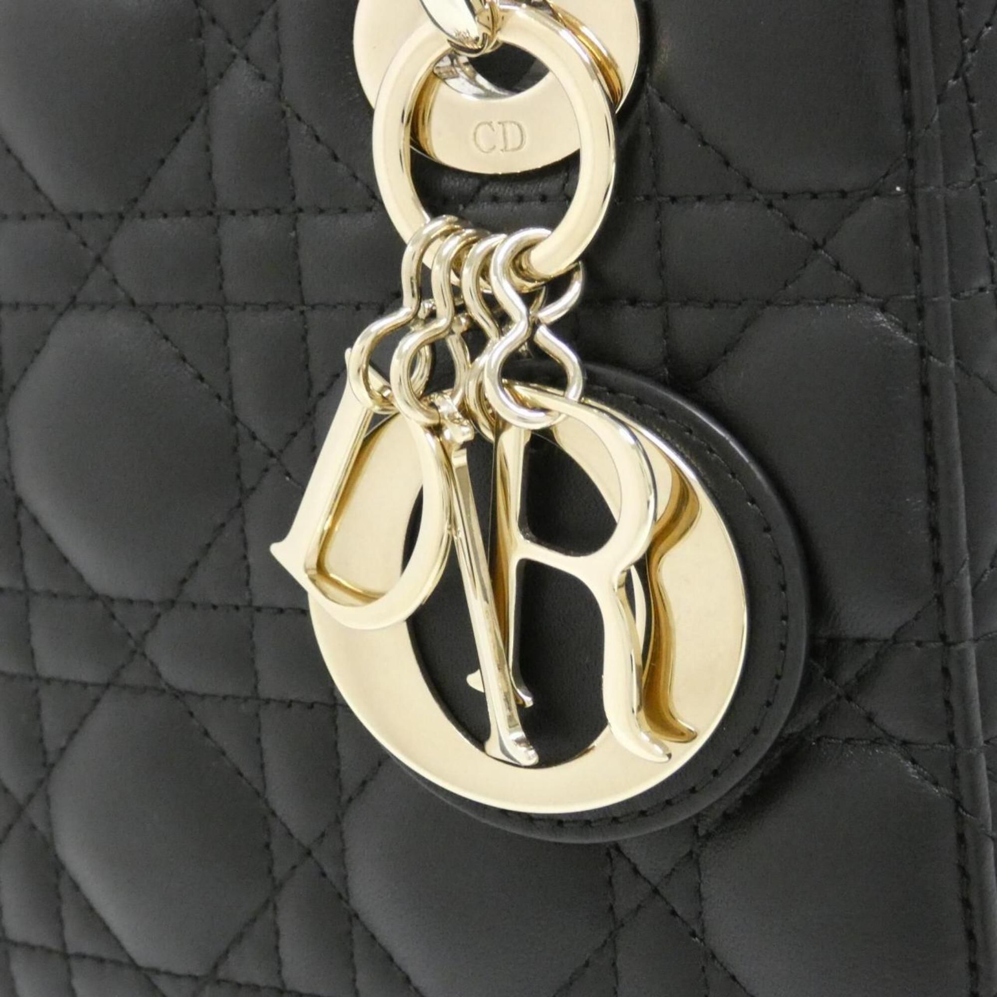 Leather Handbag (Pre-Owned) - Christian Dior - Modalova