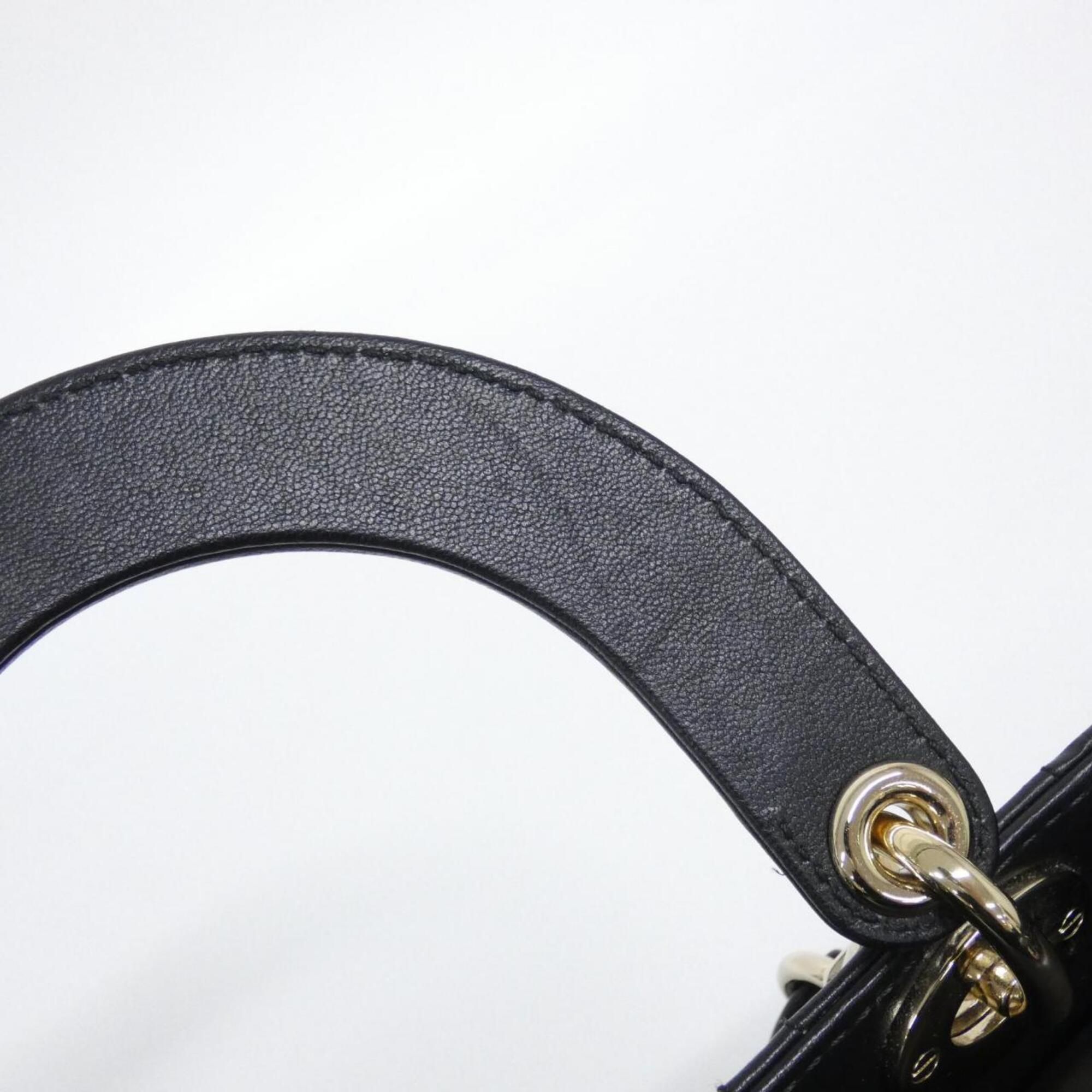 Leather Handbag (Pre-Owned) - Christian Dior - Modalova