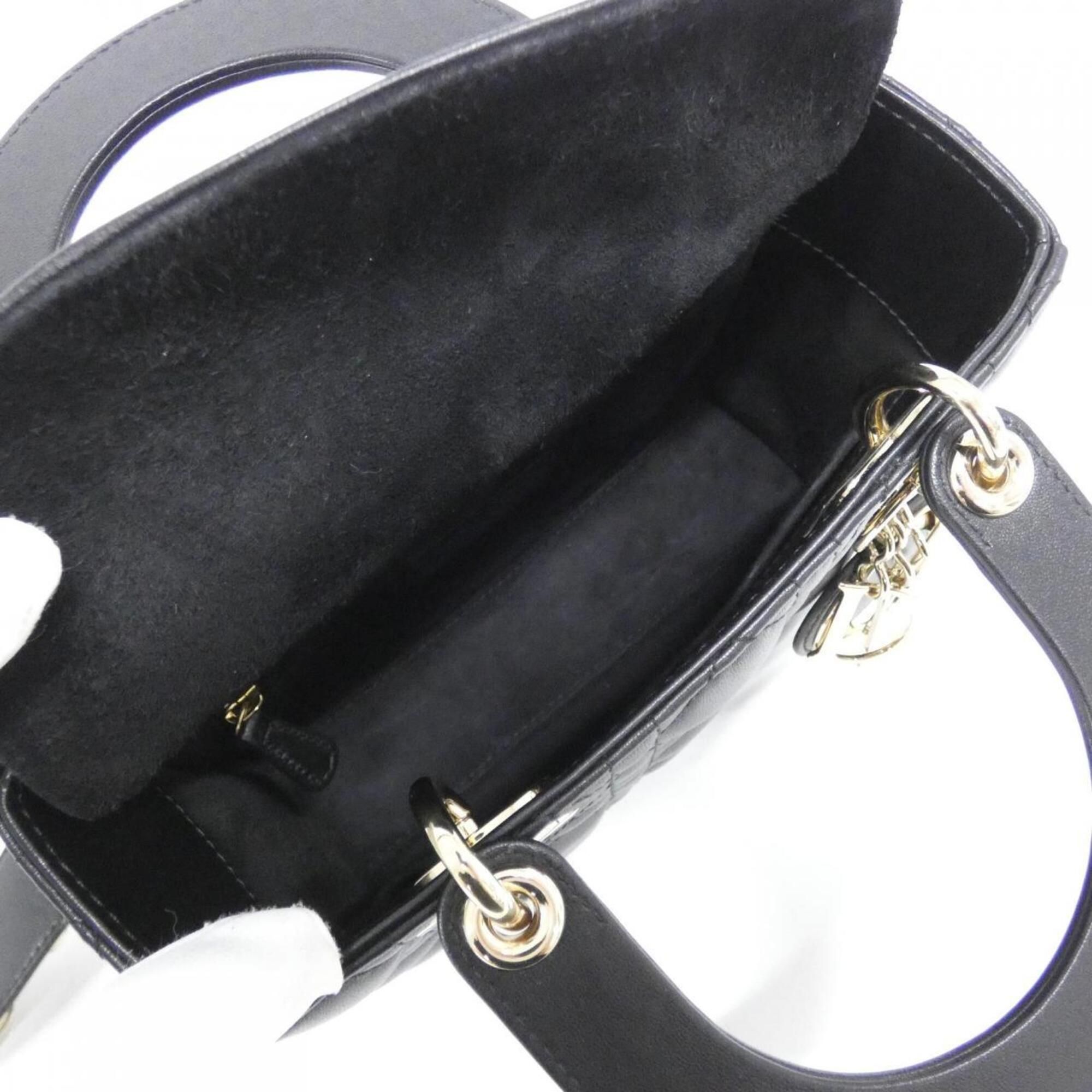 Leather Handbag (Pre-Owned) - Christian Dior - Modalova