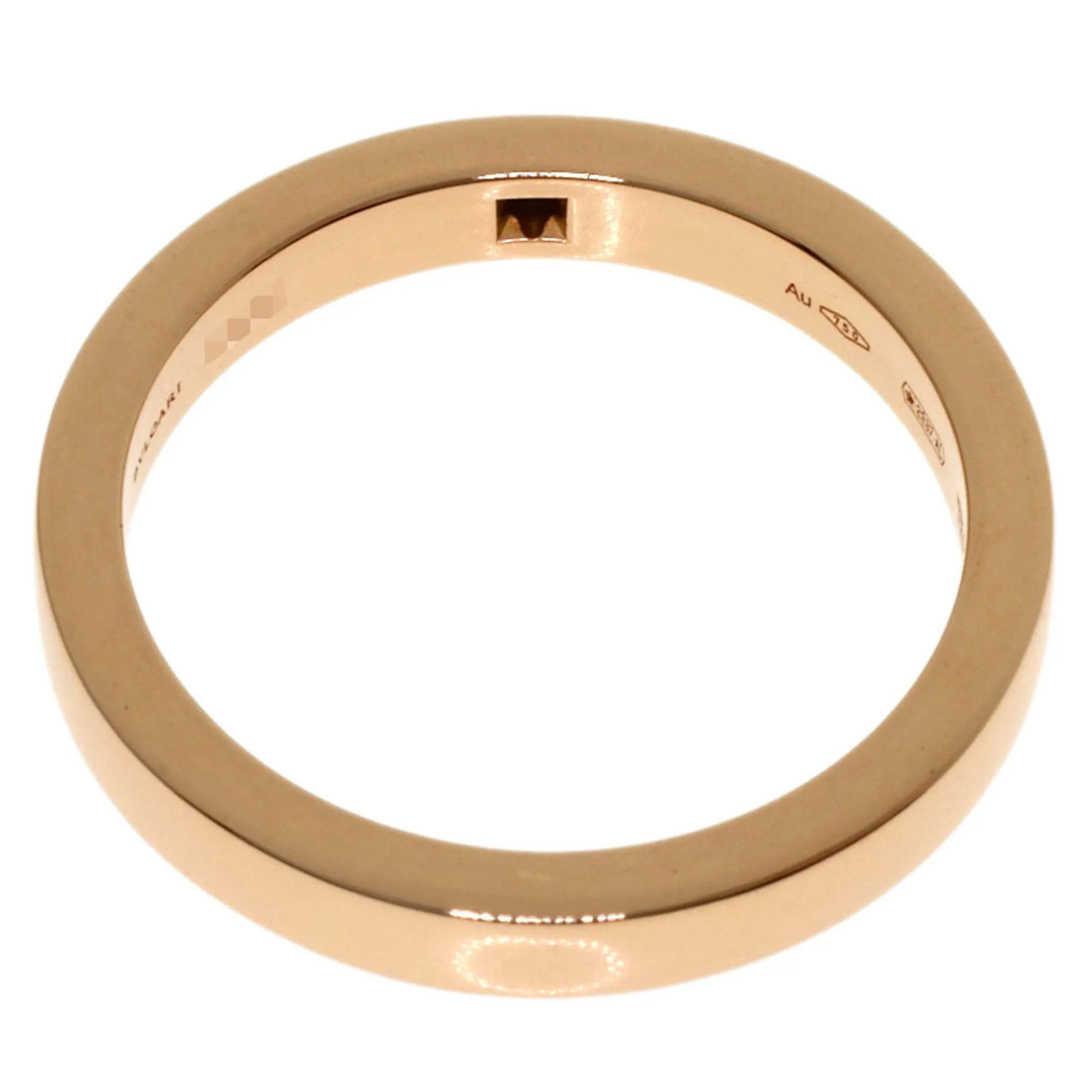 Pink Gold (18K) Band Ring (Pre-Owned) - Bvlgari - Modalova