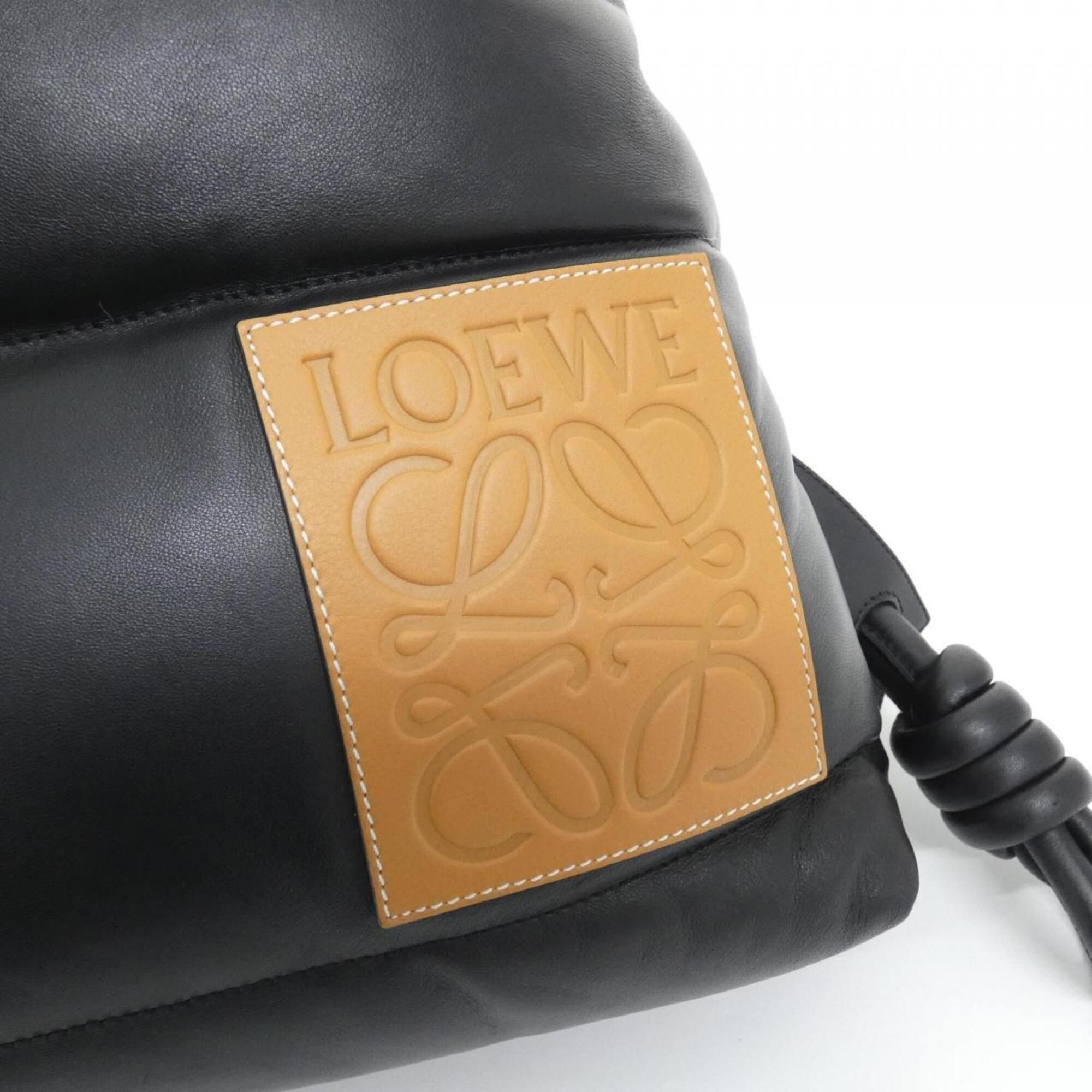 Nylon Leather Backpack (Pre-Owned) - Loewe - Modalova