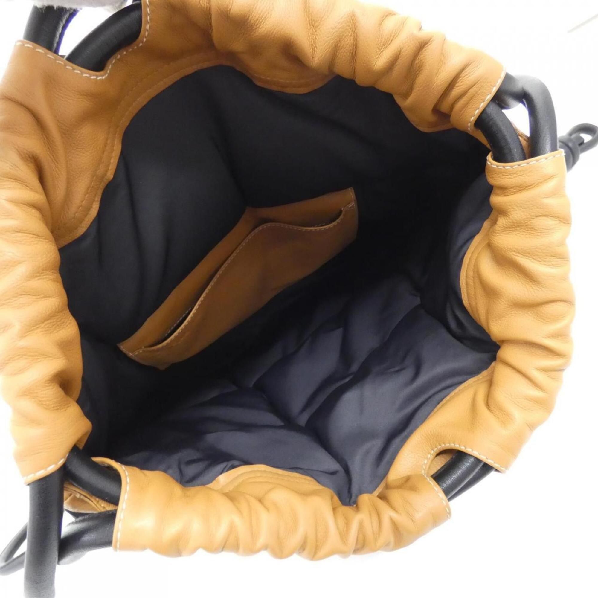 Nylon Leather Backpack (Pre-Owned) - Loewe - Modalova
