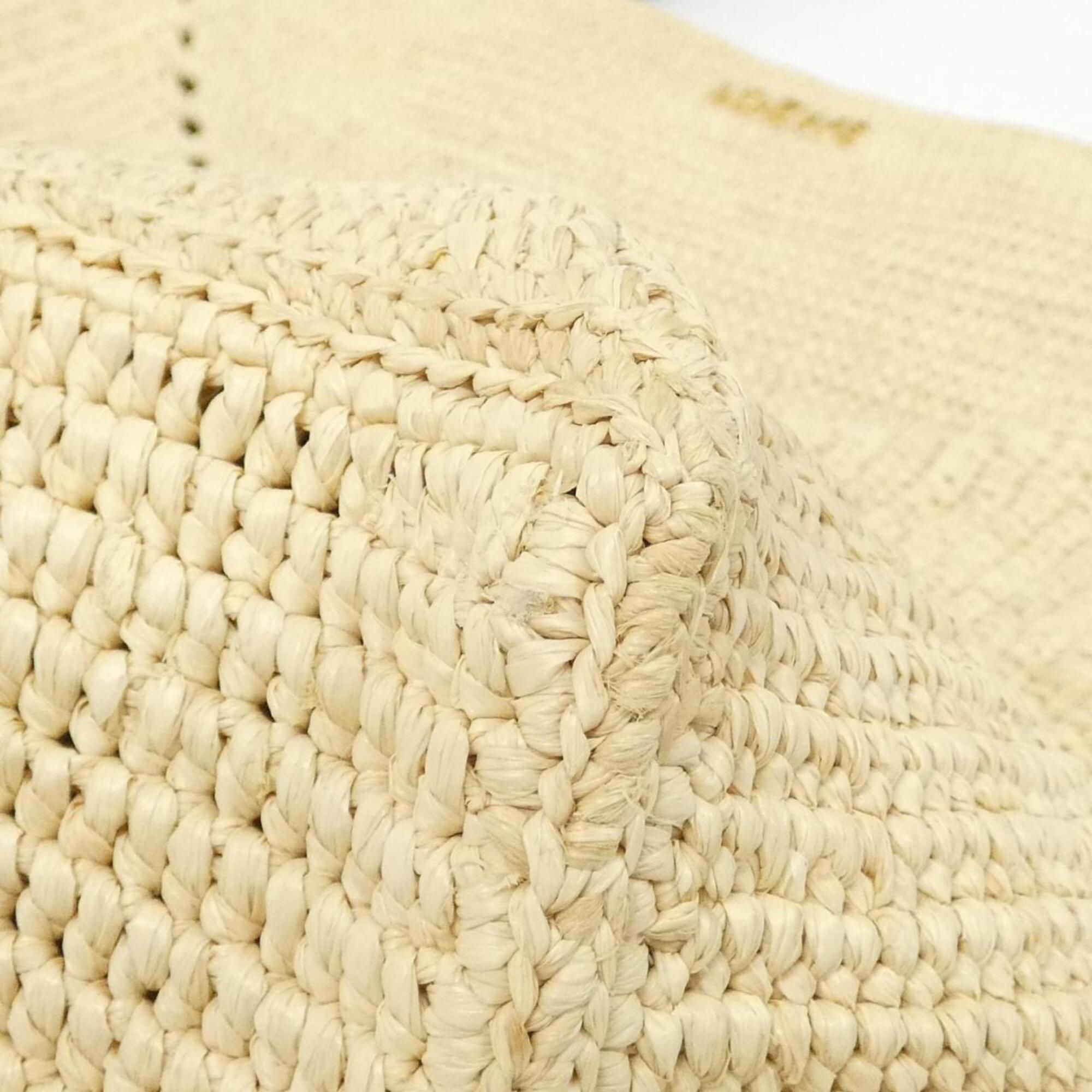 Raffia Leather Handbag (Pre-Owned) - Loewe - Modalova