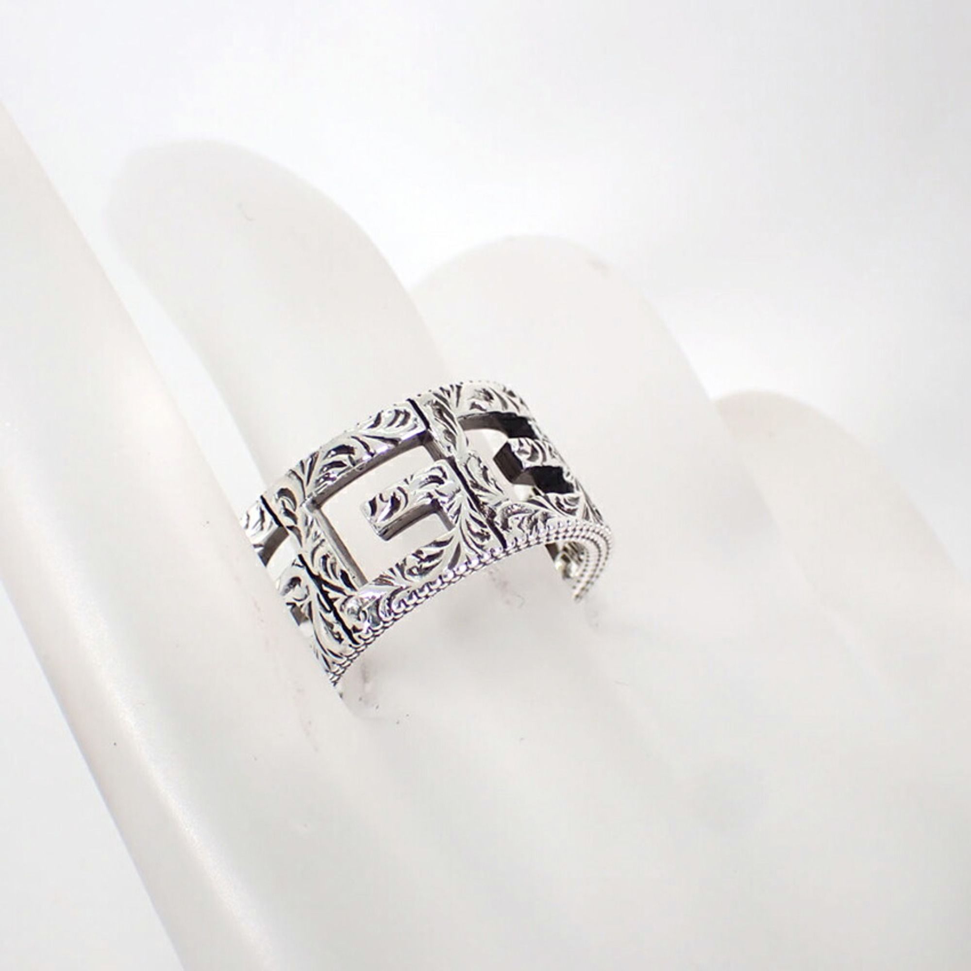 Sterling Silver 925 Band Ring (Pre-Owned) - Gucci - Modalova