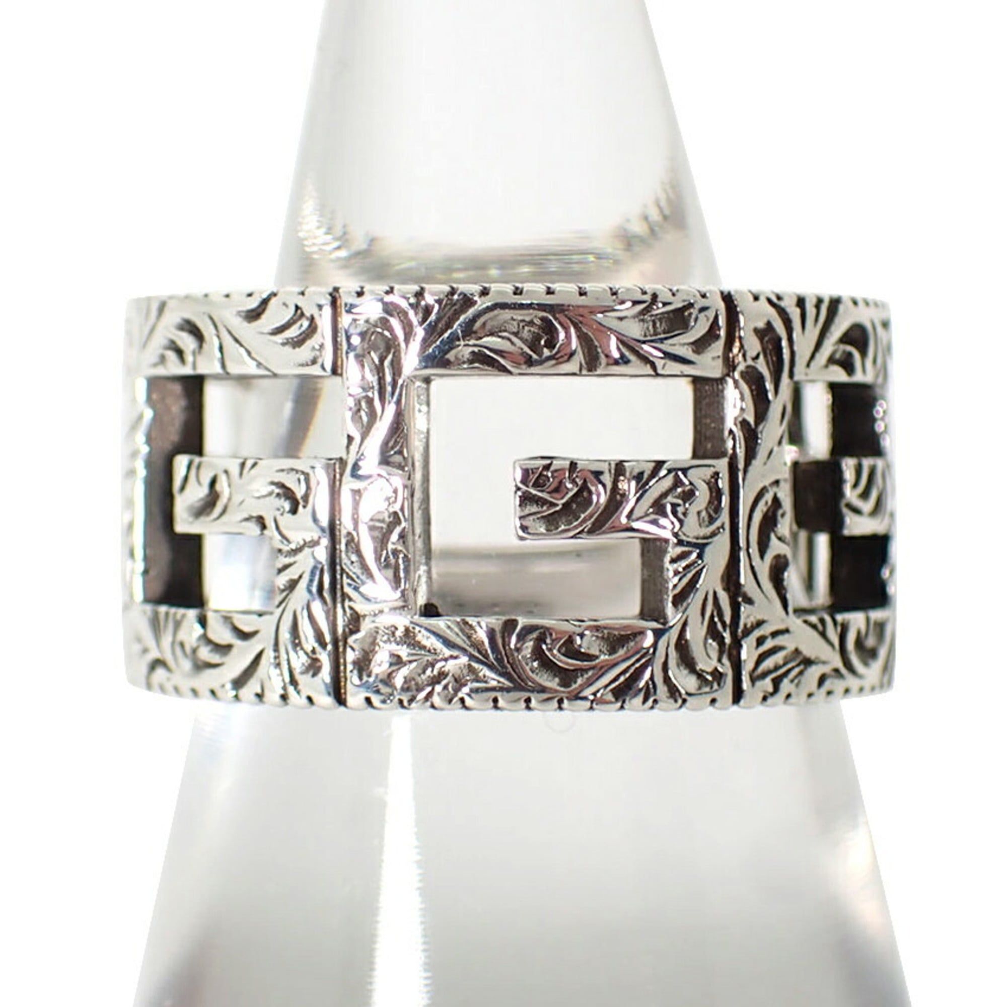 Sterling Silver 925 Band Ring (Pre-Owned) - Gucci - Modalova