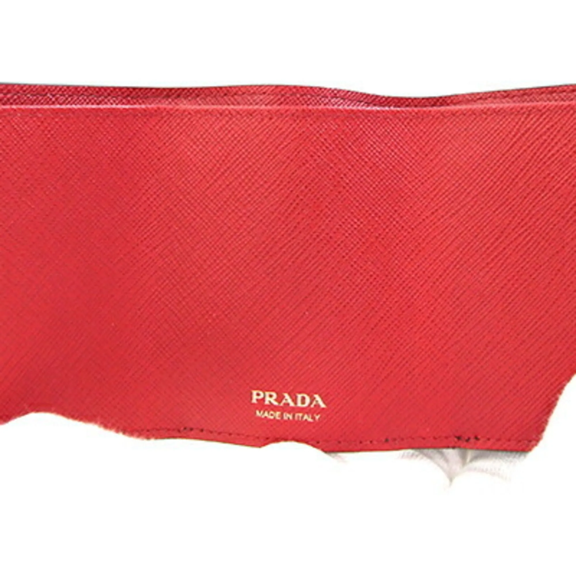 Leather Wallet (Tri-Fold) (Pre-Owned) - Prada - Modalova