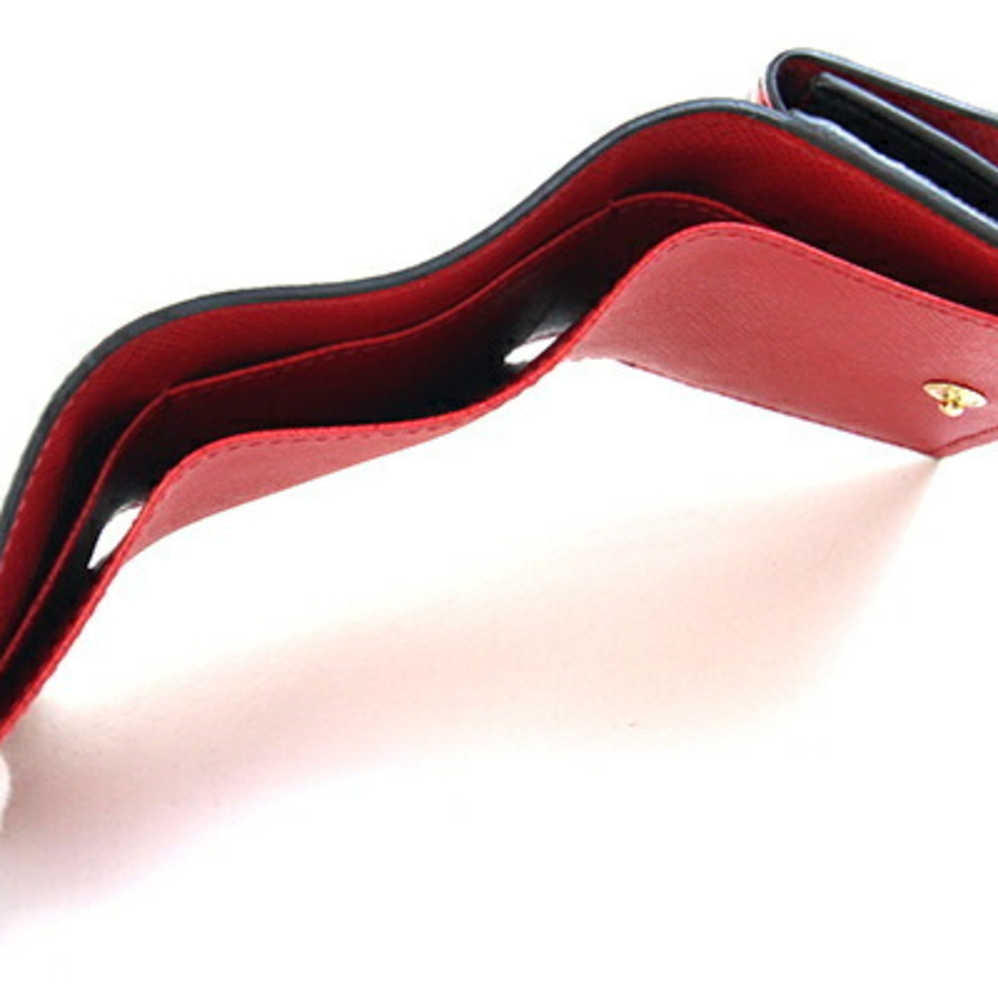 Leather Wallet (Tri-Fold) (Pre-Owned) - Prada - Modalova