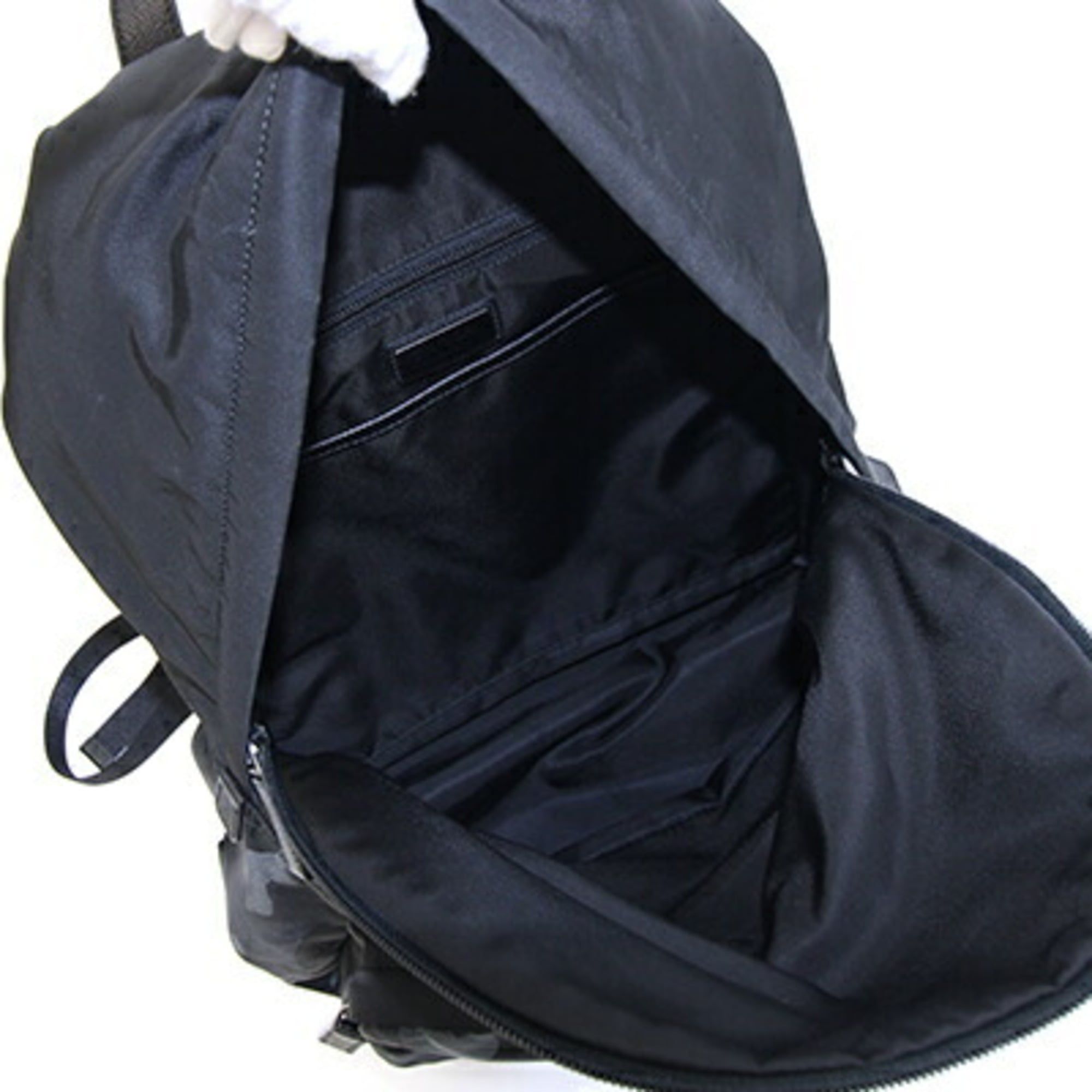 Nylon Leather Backpack (Pre-Owned) - Prada - Modalova