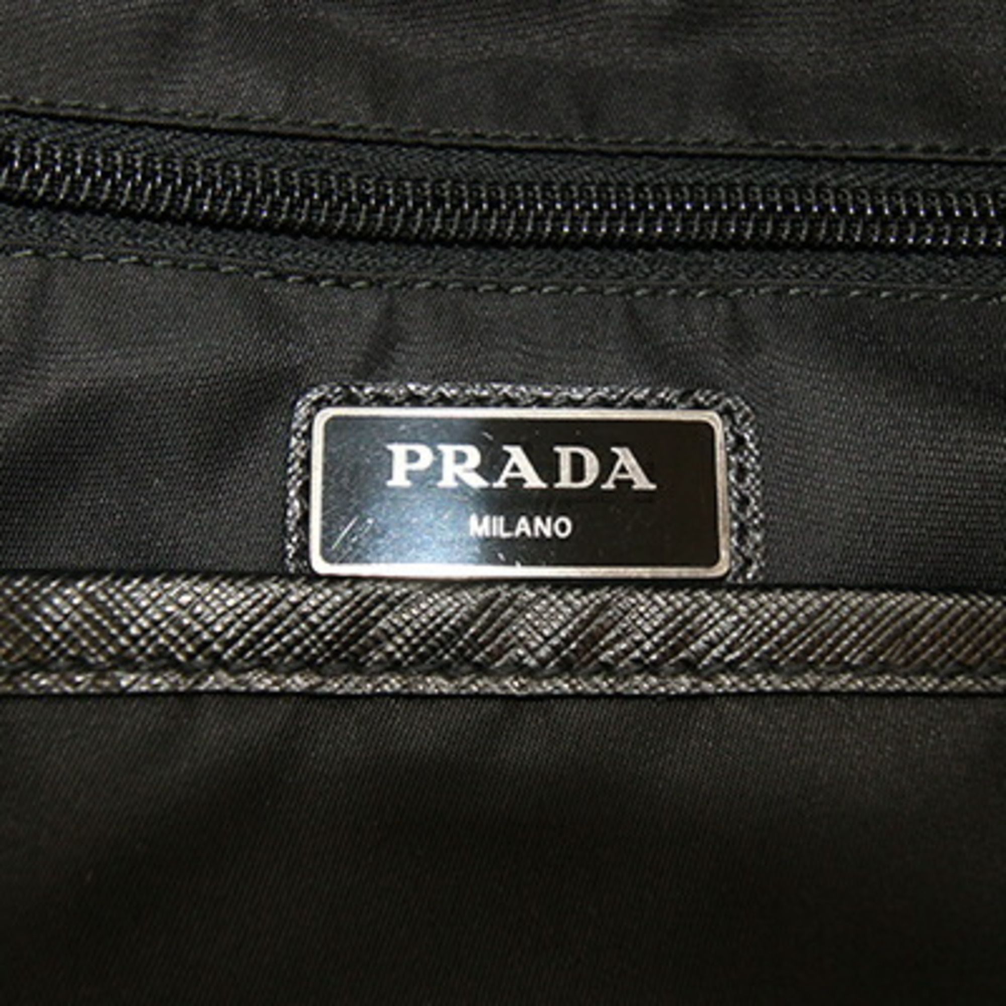 Nylon Leather Backpack (Pre-Owned) - Prada - Modalova