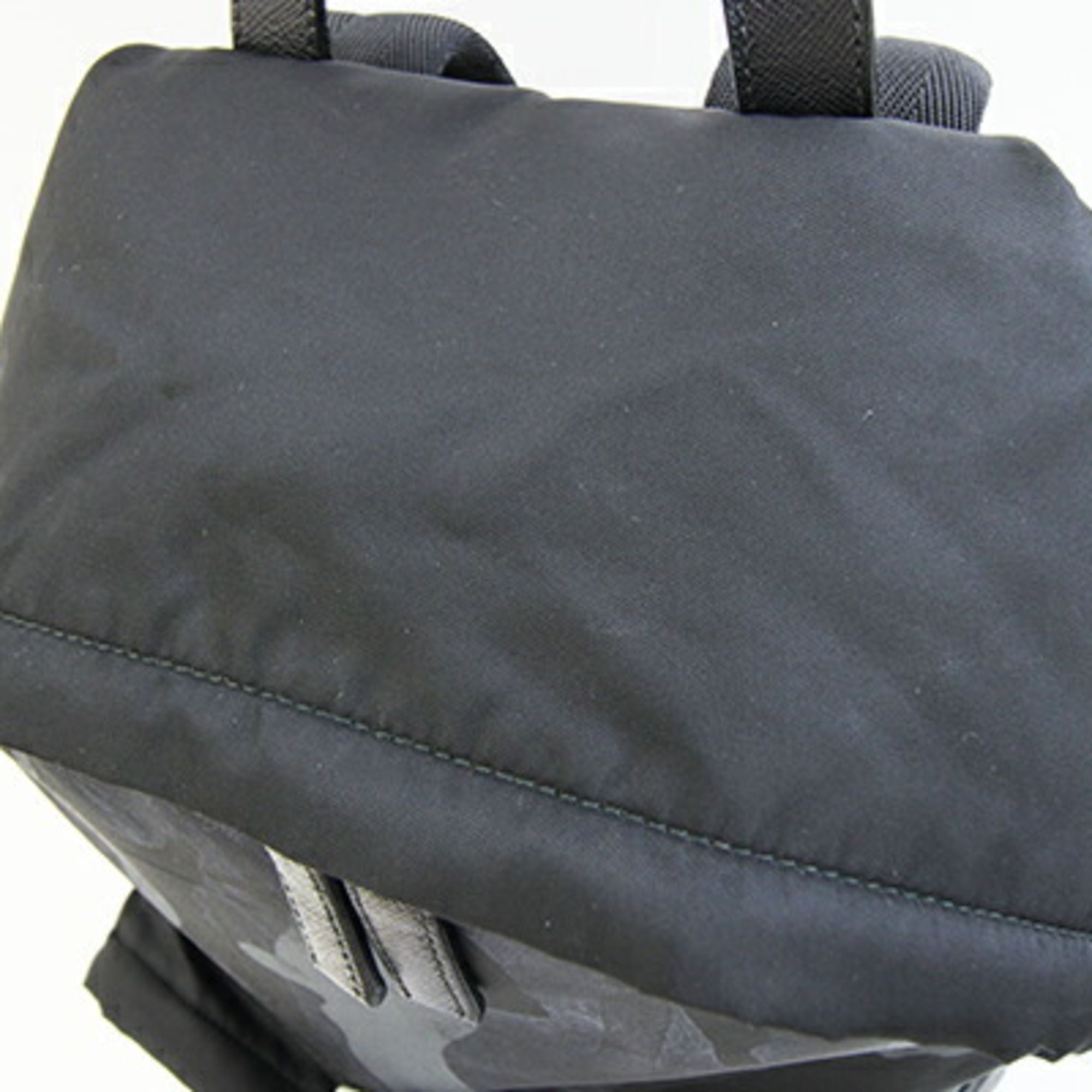 Nylon Leather Backpack (Pre-Owned) - Prada - Modalova