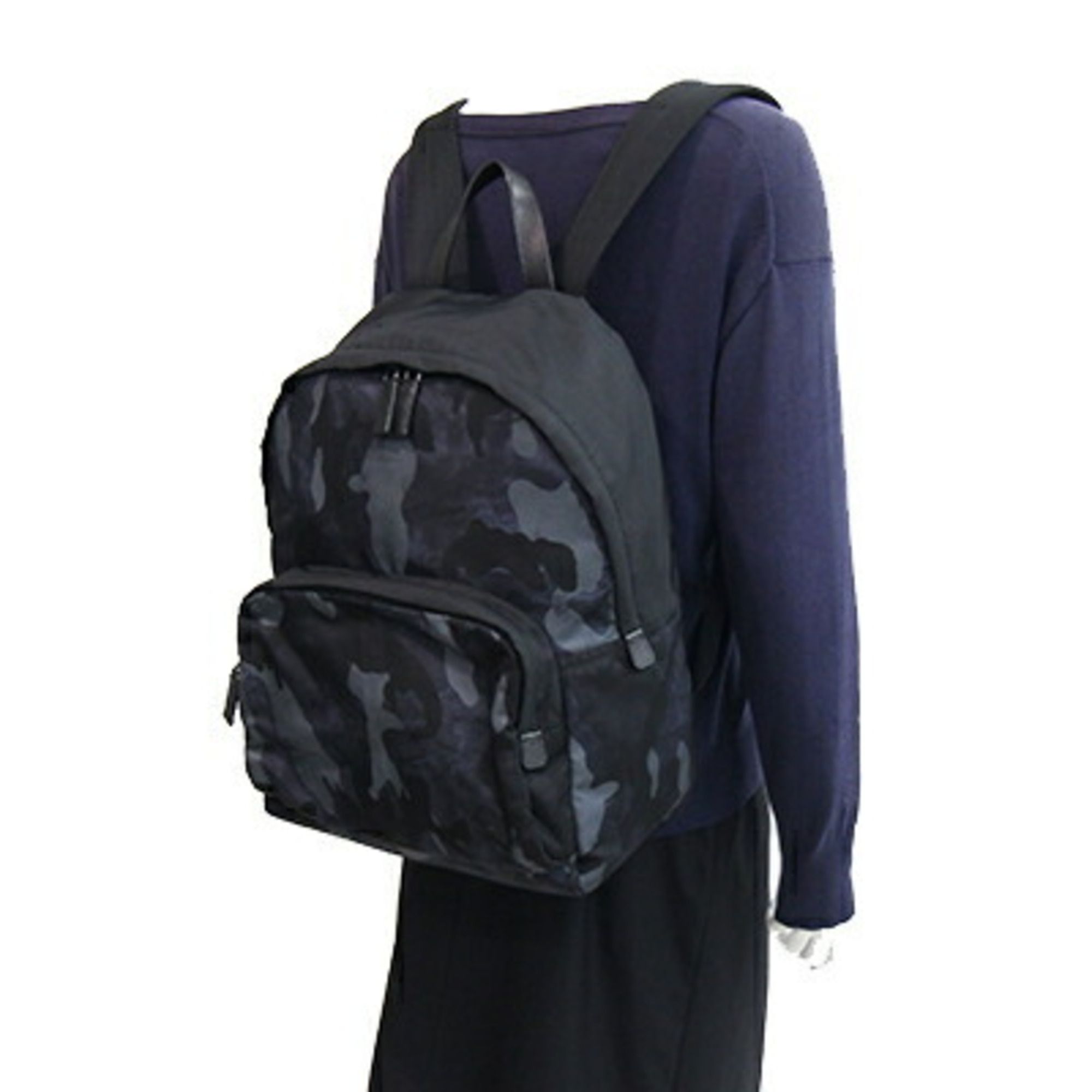 Nylon Leather Backpack (Pre-Owned) - Prada - Modalova