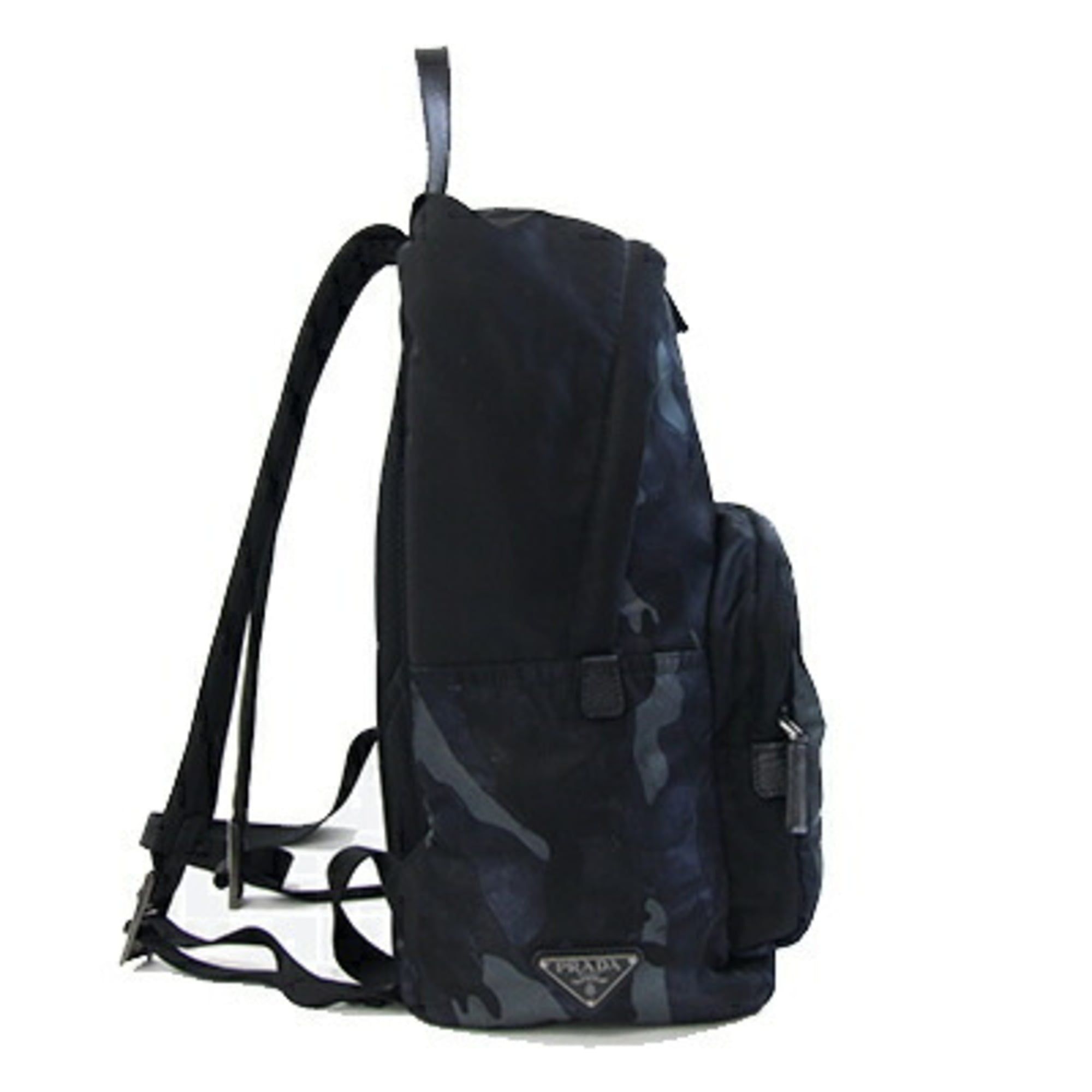 Nylon Leather Backpack (Pre-Owned) - Prada - Modalova