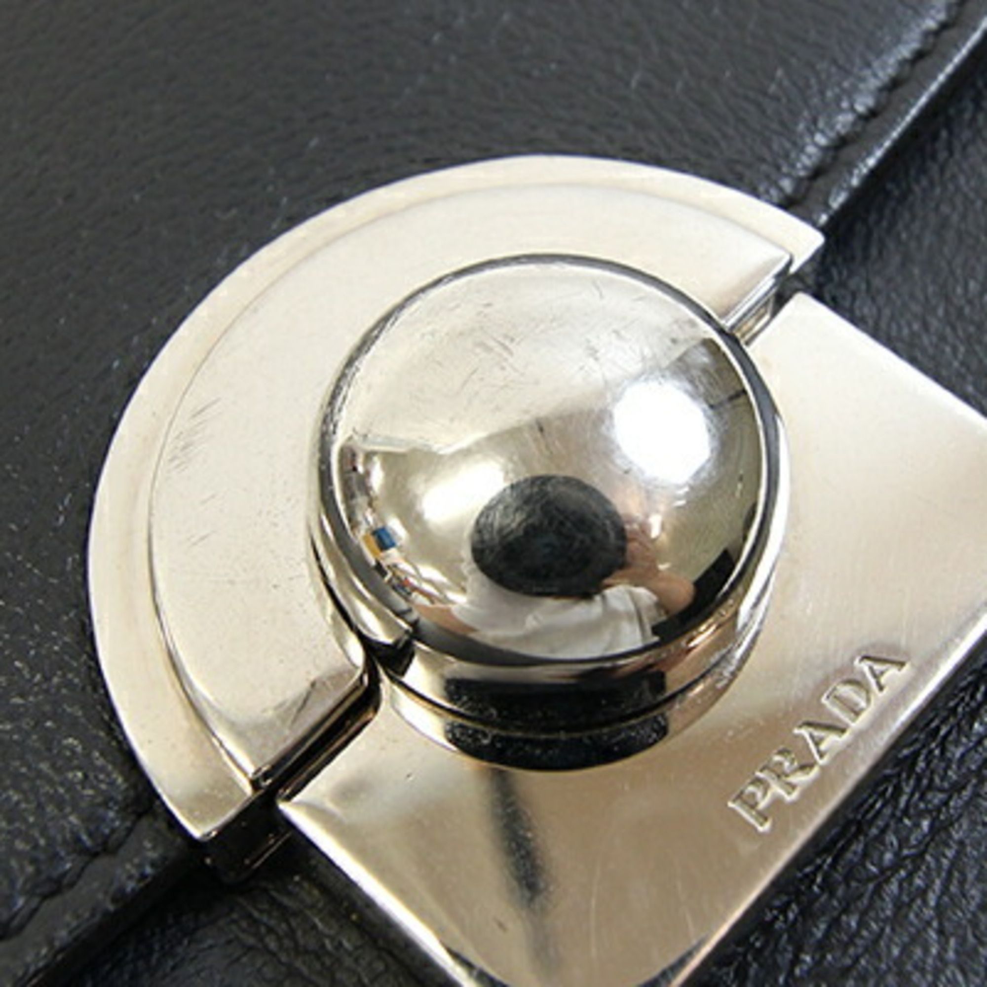 Leather Shoulder Bag (Pre-Owned) - Prada - Modalova