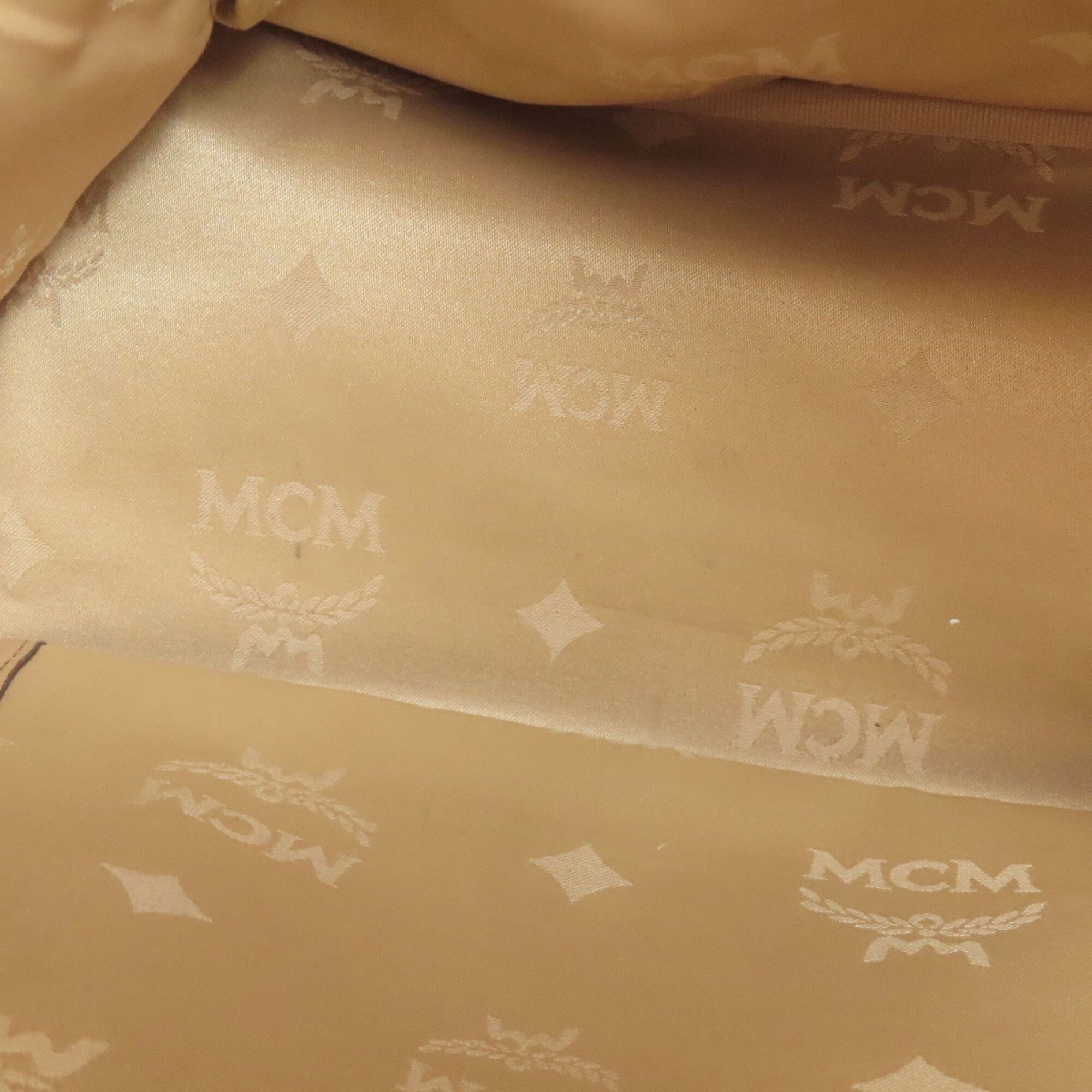 Mcm Beige Pvc Backpack (Pre-Owned) - MCM - Modalova