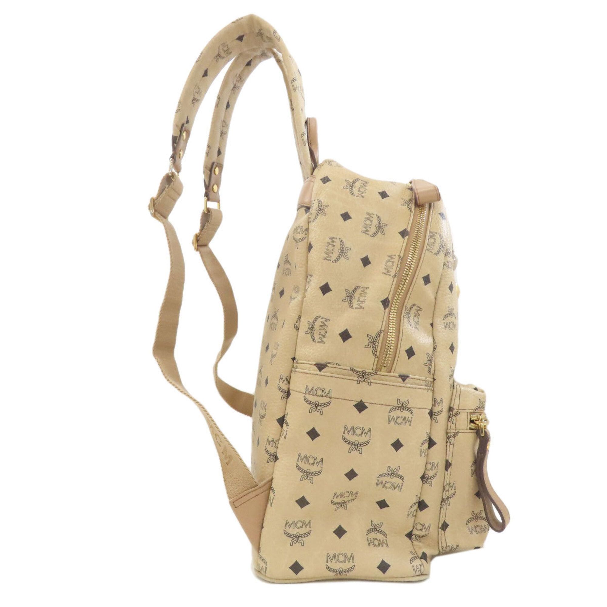 Mcm Beige Pvc Backpack (Pre-Owned) - MCM - Modalova