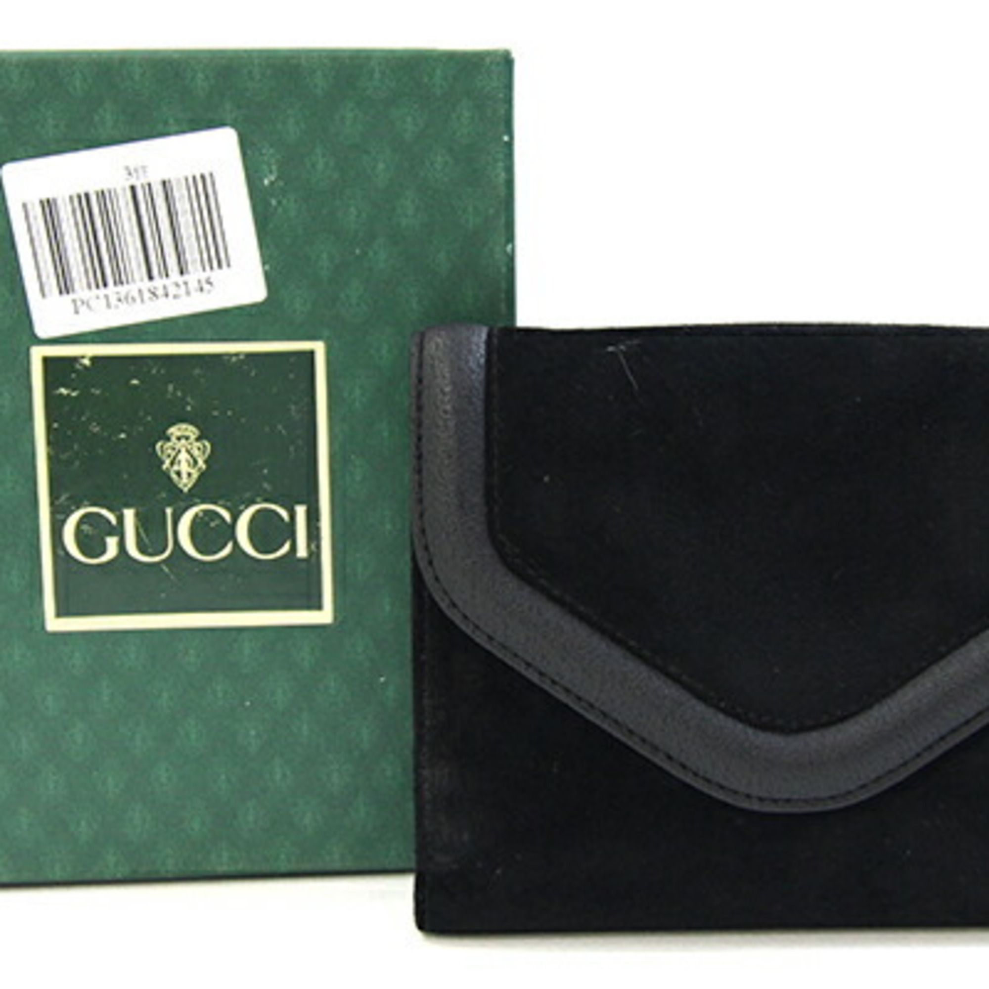 Suede Leather Wallet (Bi-Fold) (Pre-Owned) - Gucci - Modalova