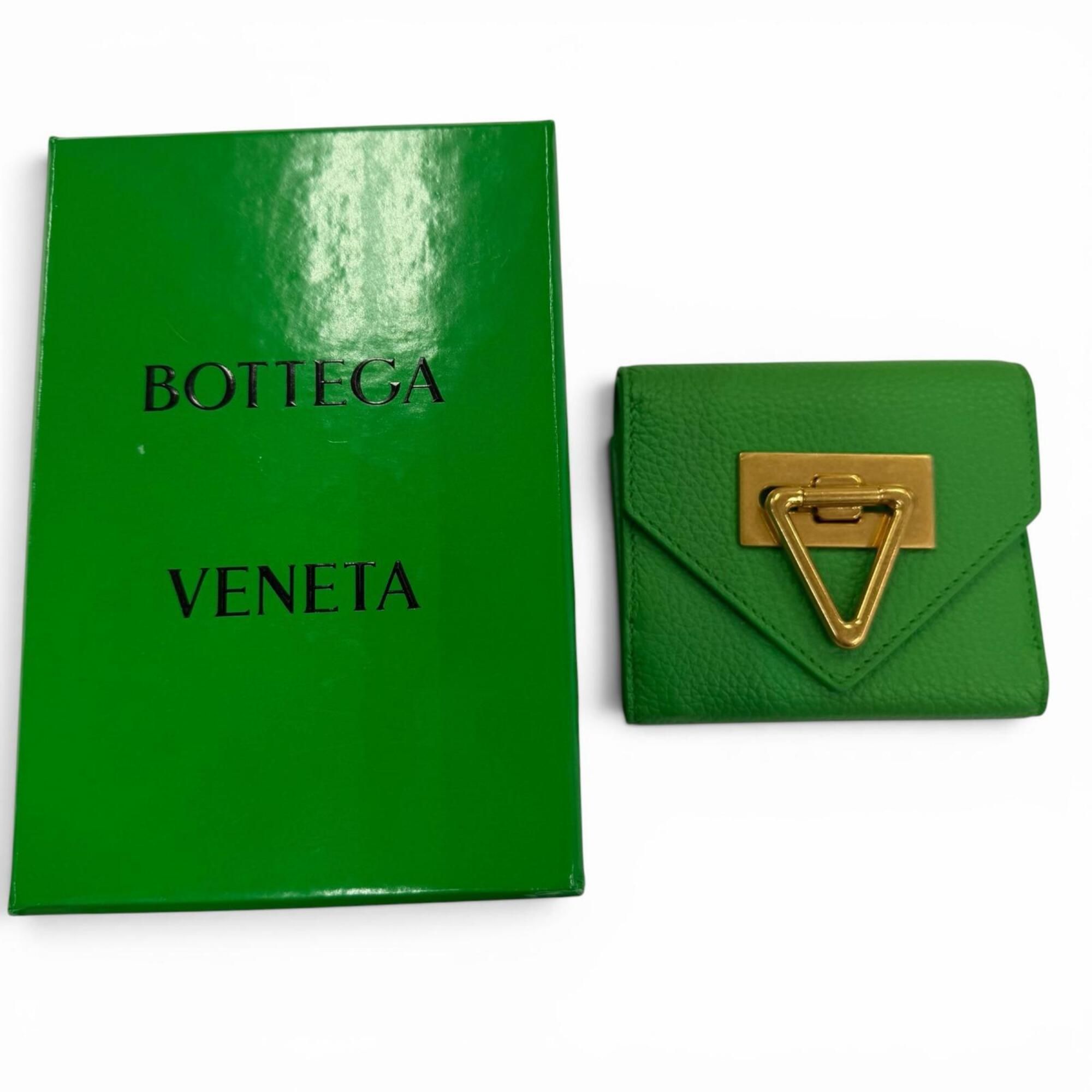 Leather Wallet (Tri-Fold) (Pre-Owned) - Bottega Veneta - Modalova