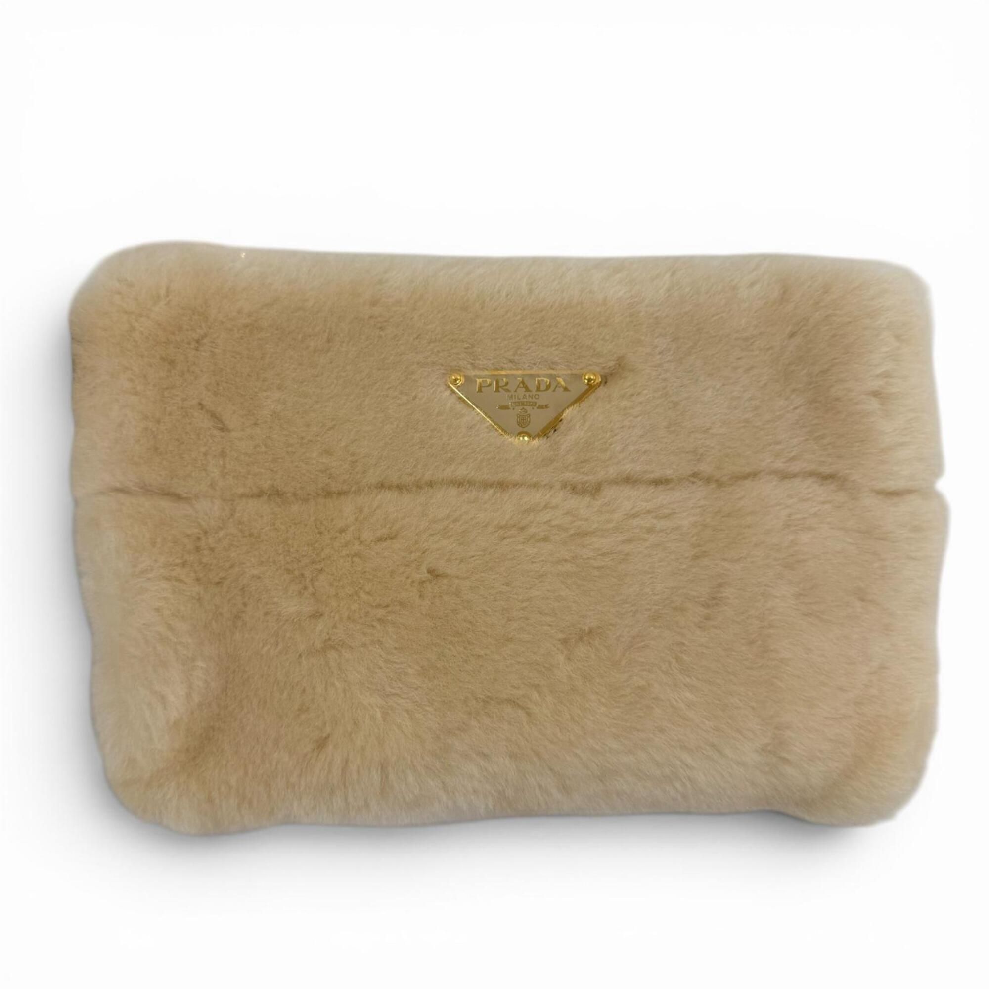 Leather Pouch Shoulder Bag (Pre-Owned) - Prada - Modalova