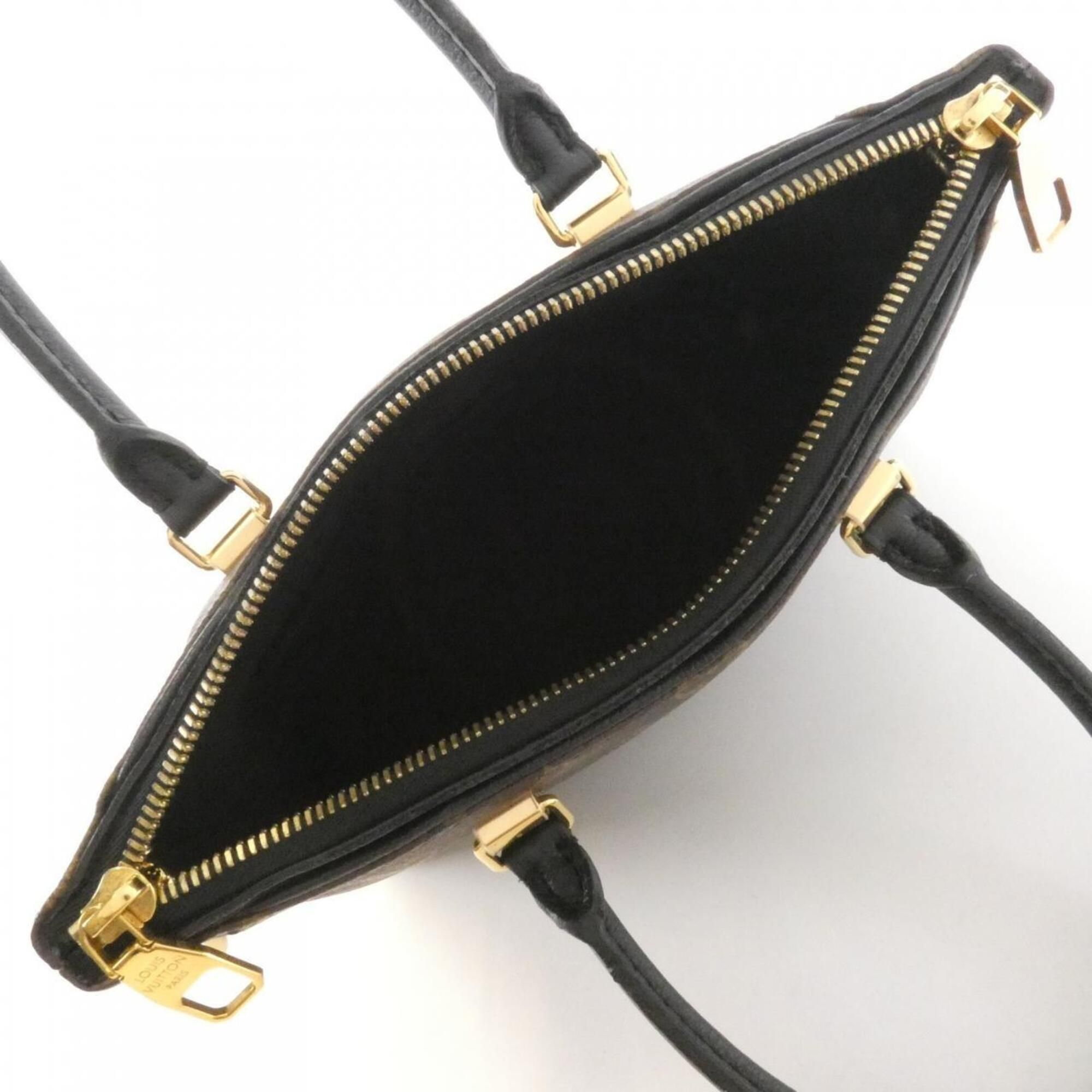 Coated Canvas Leather Handbag (Pre-Owned) - Louis Vuitton - Modalova