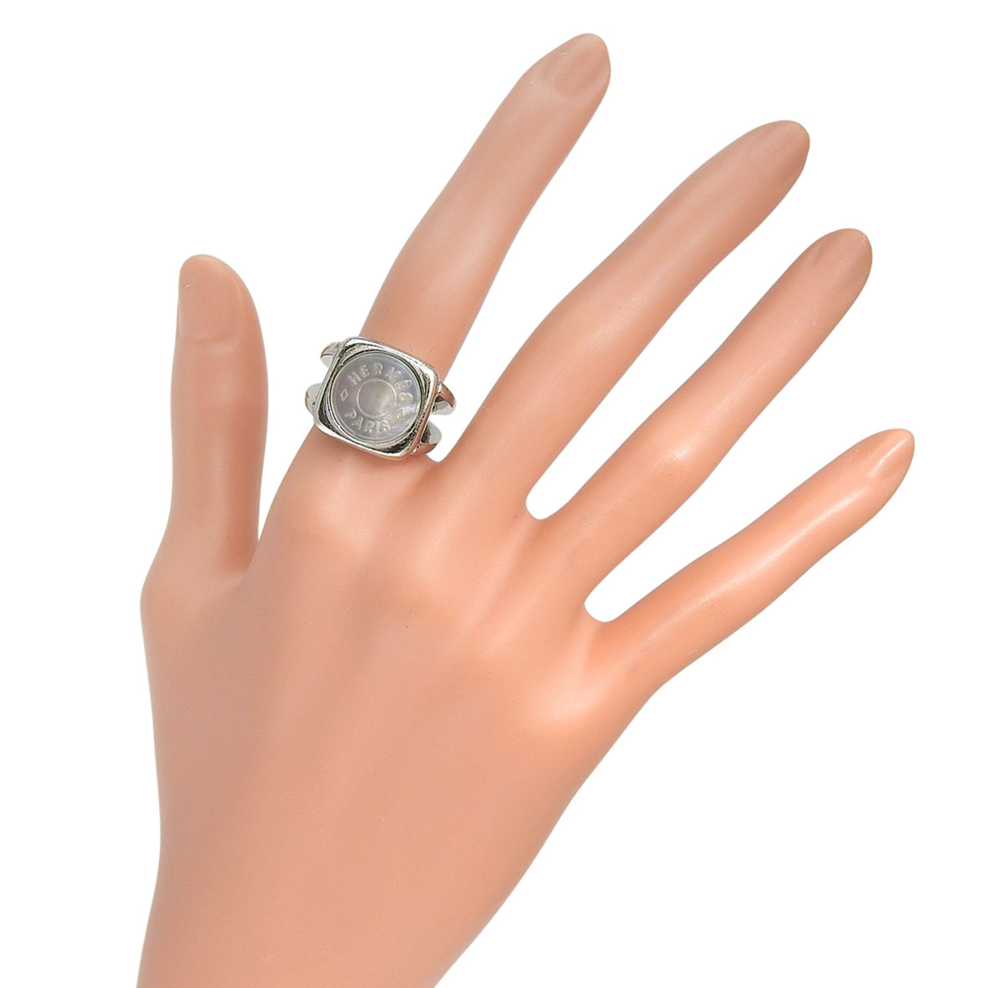 Shell 925 Band Ring (Pre-Owned) - Hermes - Modalova