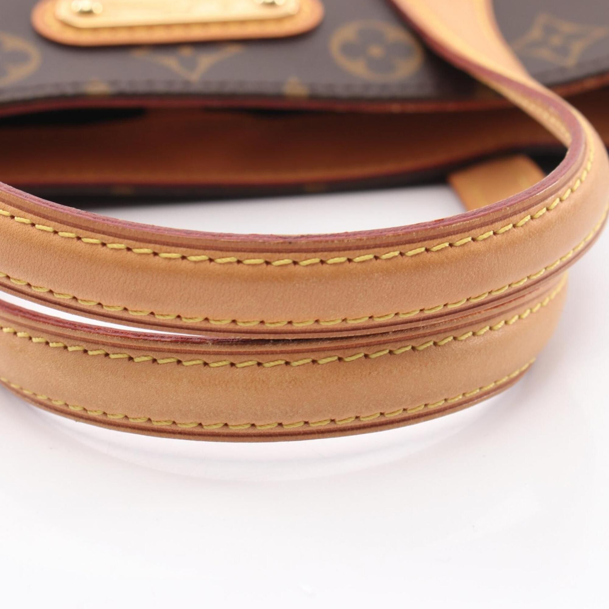 Monogram Coated Canvas Leather Handbag (Pre-Owned) - Louis Vuitton - Modalova
