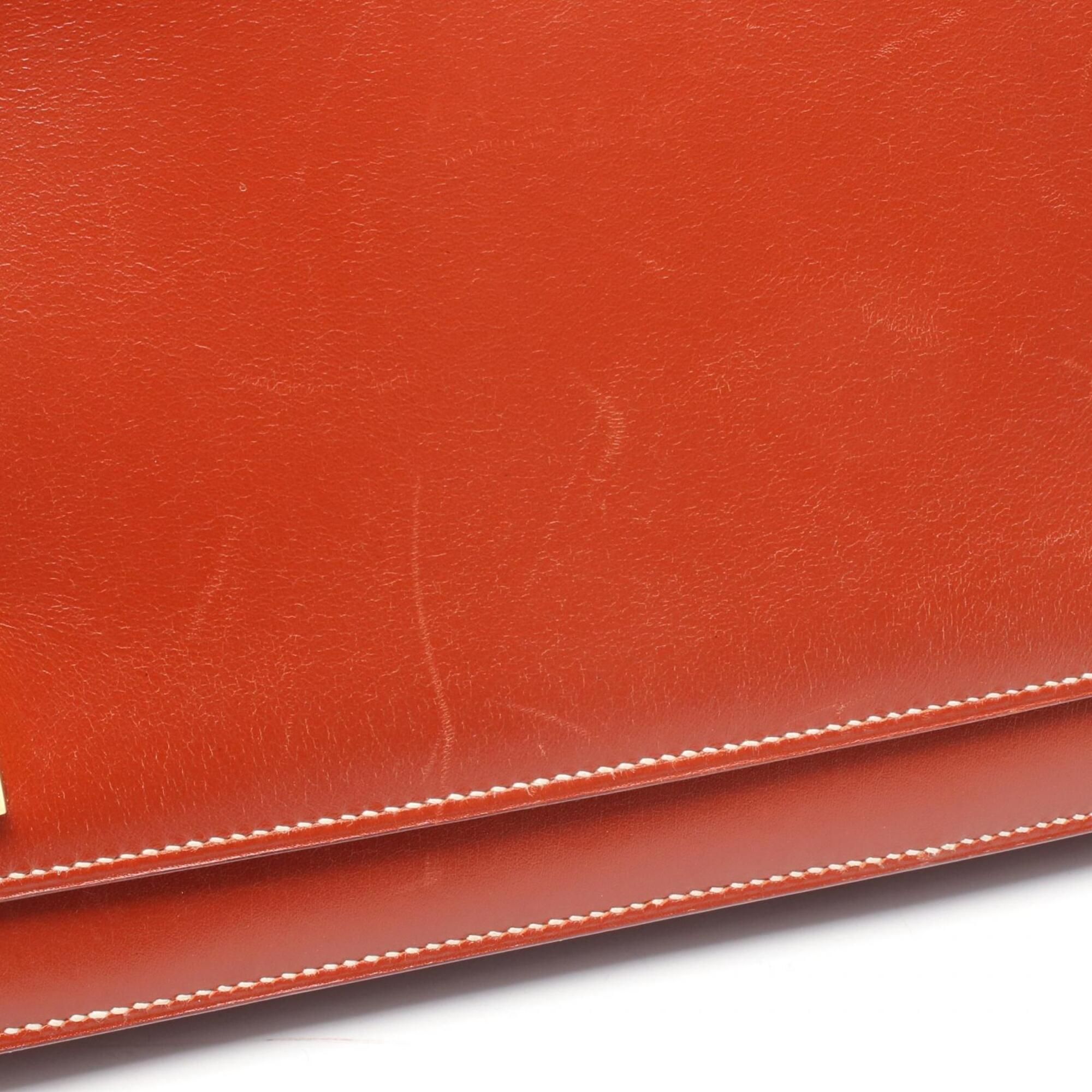 Box Calf Leather Leather Handbag (Pre-Owned) - Hermes - Modalova