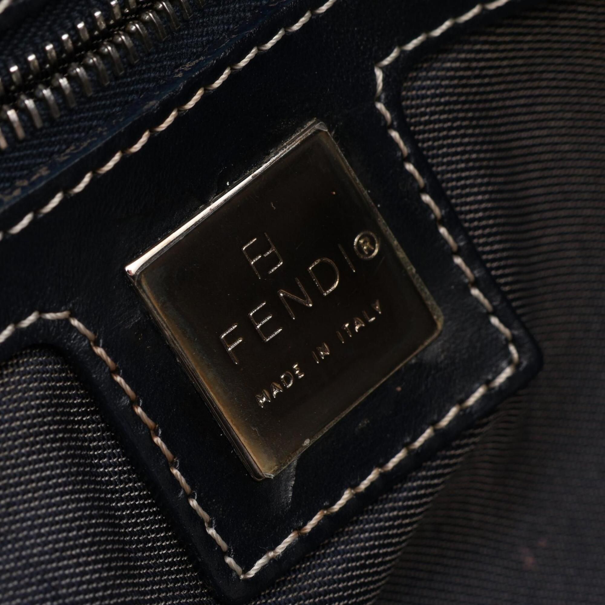 Canvas Leather Handbag Shoulder Bag (Pre-Owned) - Fendi - Modalova