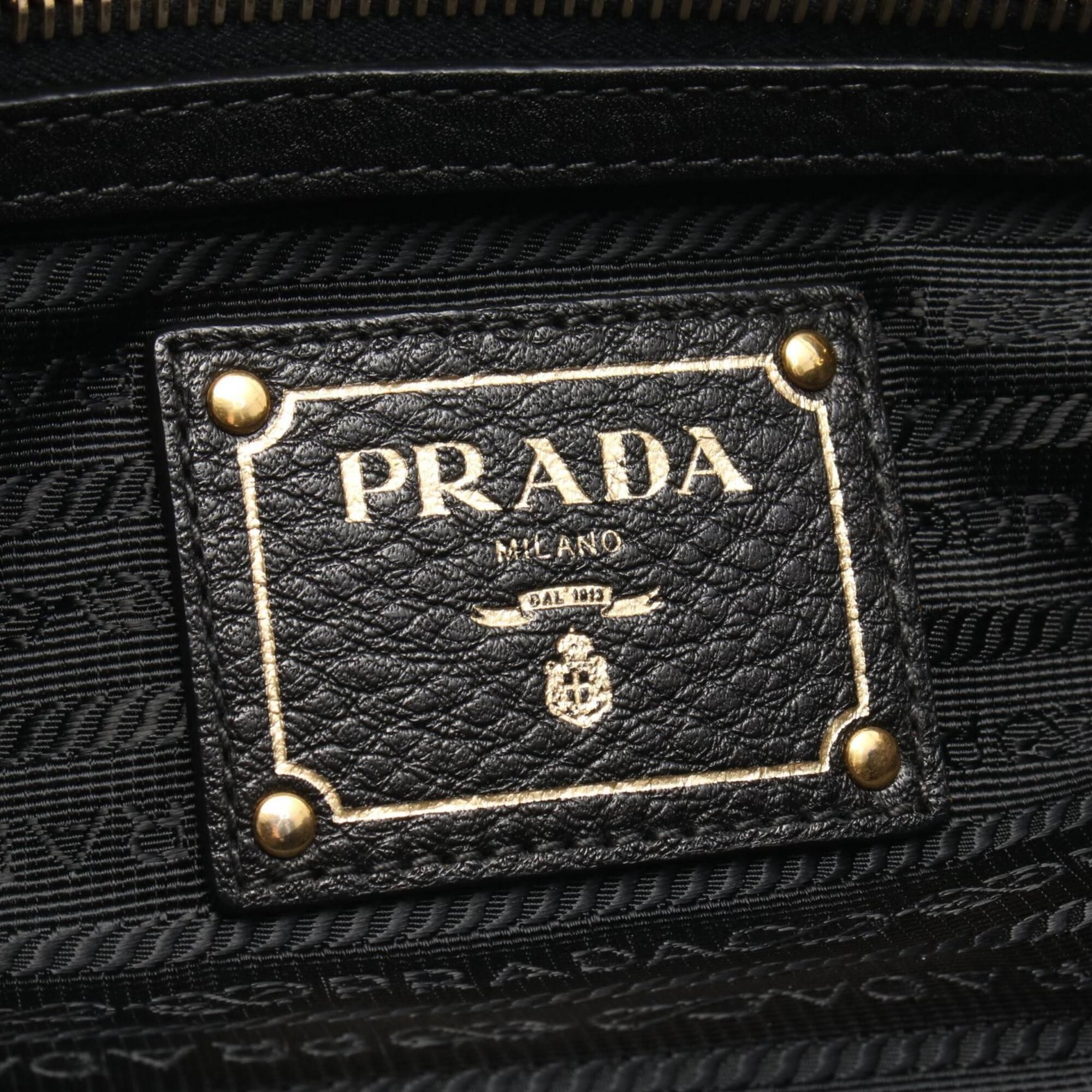 Nylon Leather Handbag (Pre-Owned) - Prada - Modalova