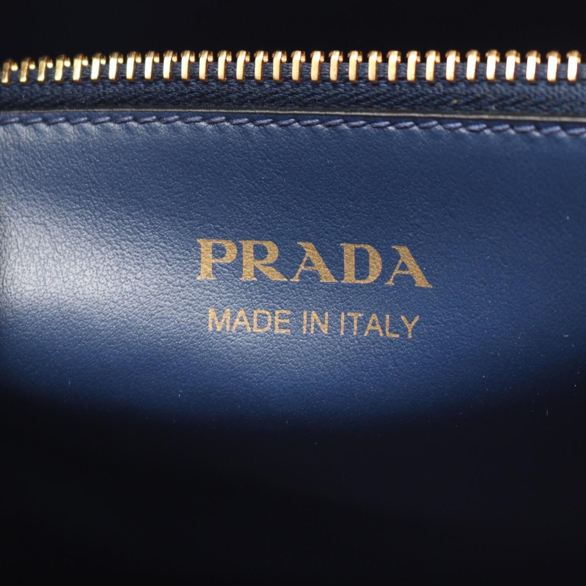 Saffiano Triangle Handbag Pouch (Pre-Owned) - Prada - Modalova