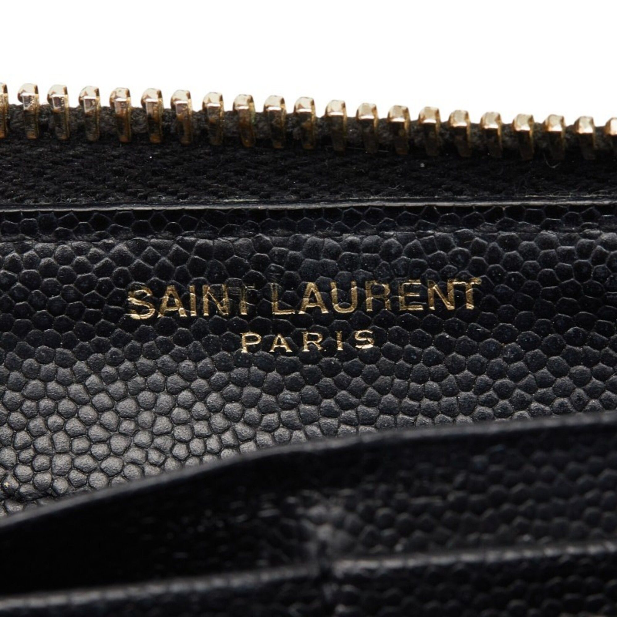 Leather Long Wallet (Bi-Fold) (Pre-Owned) - Saint Laurent - Modalova
