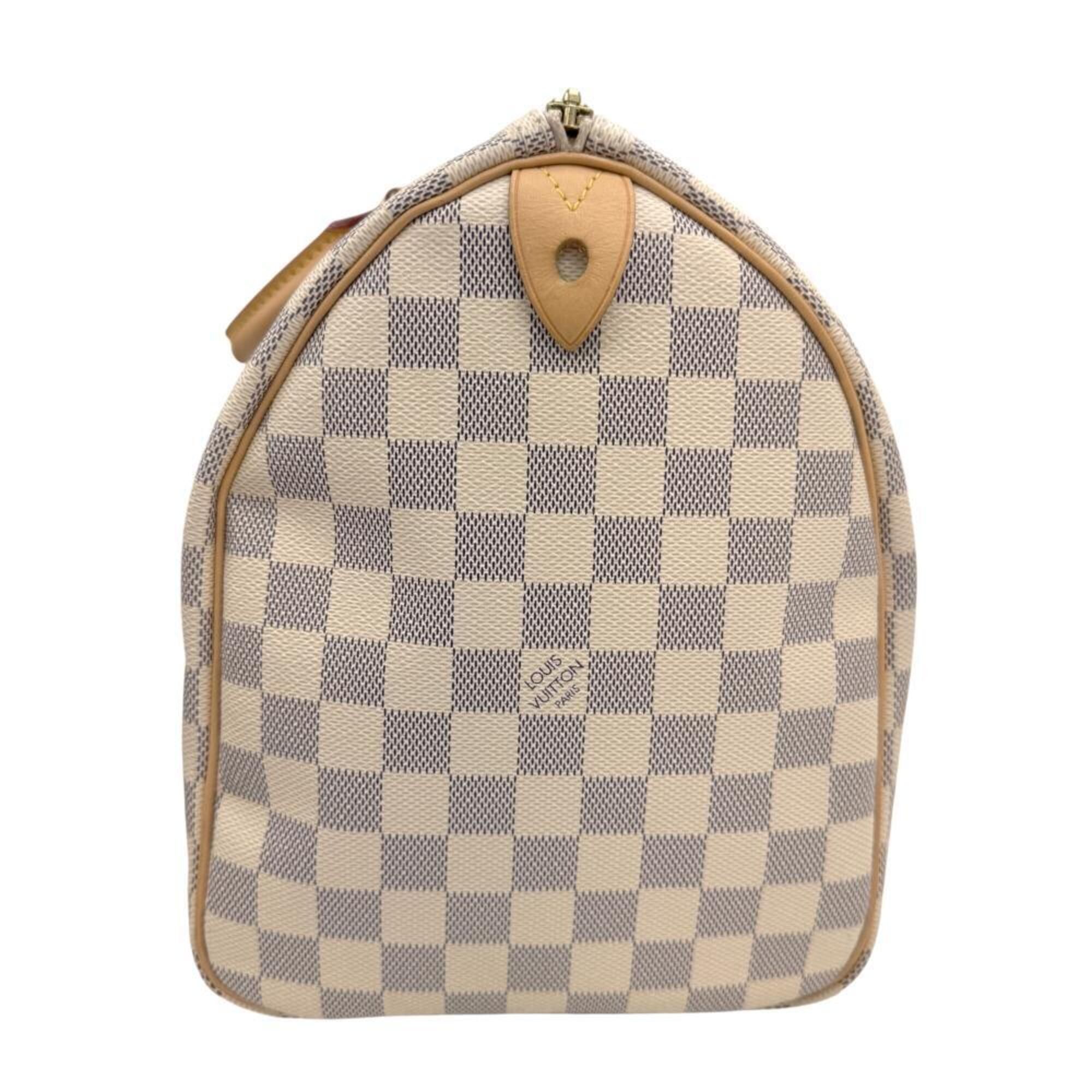Damier Azur Boston Bag Handbag (Pre-Owned) - Louis Vuitton - Modalova