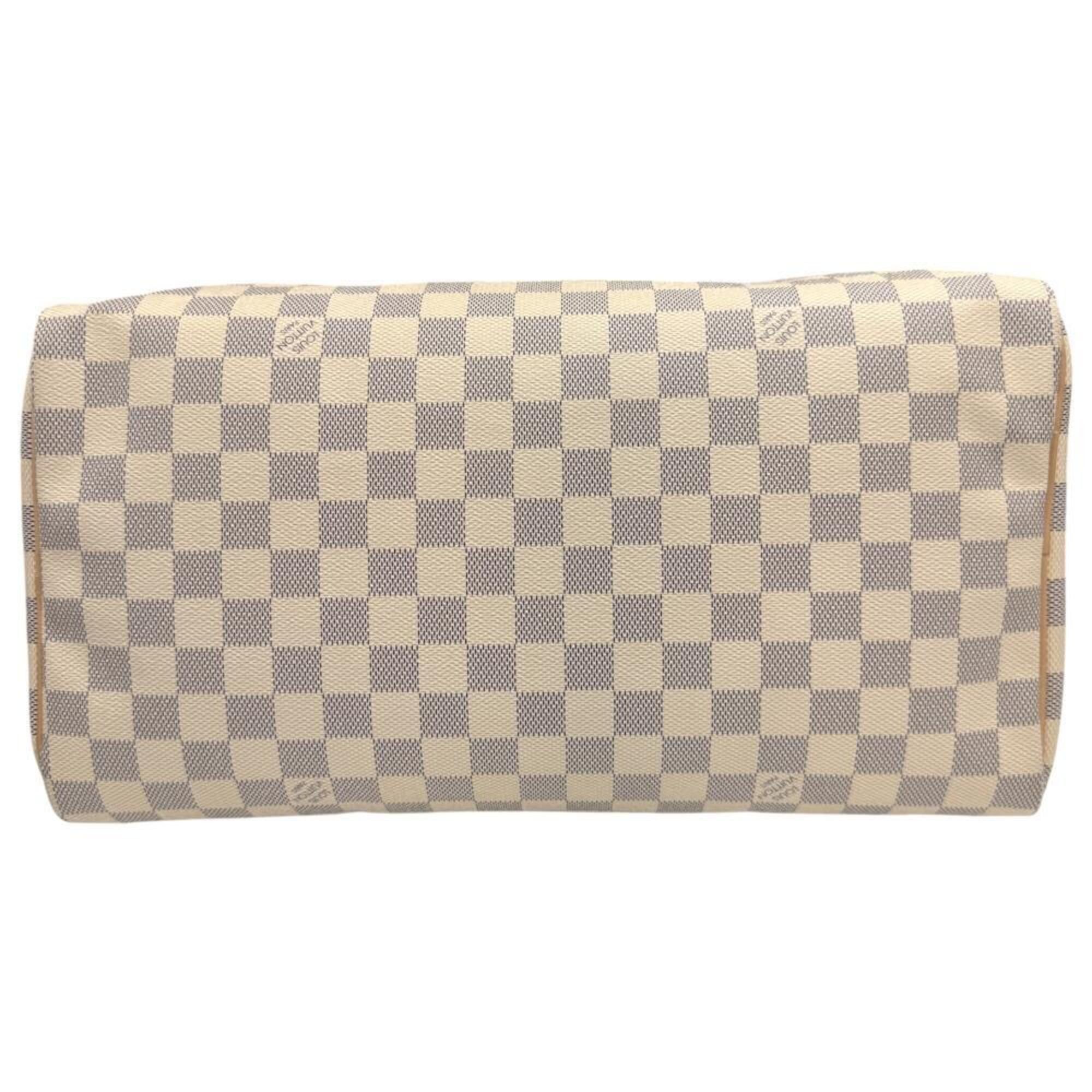 Damier Azur Boston Bag Handbag (Pre-Owned) - Louis Vuitton - Modalova