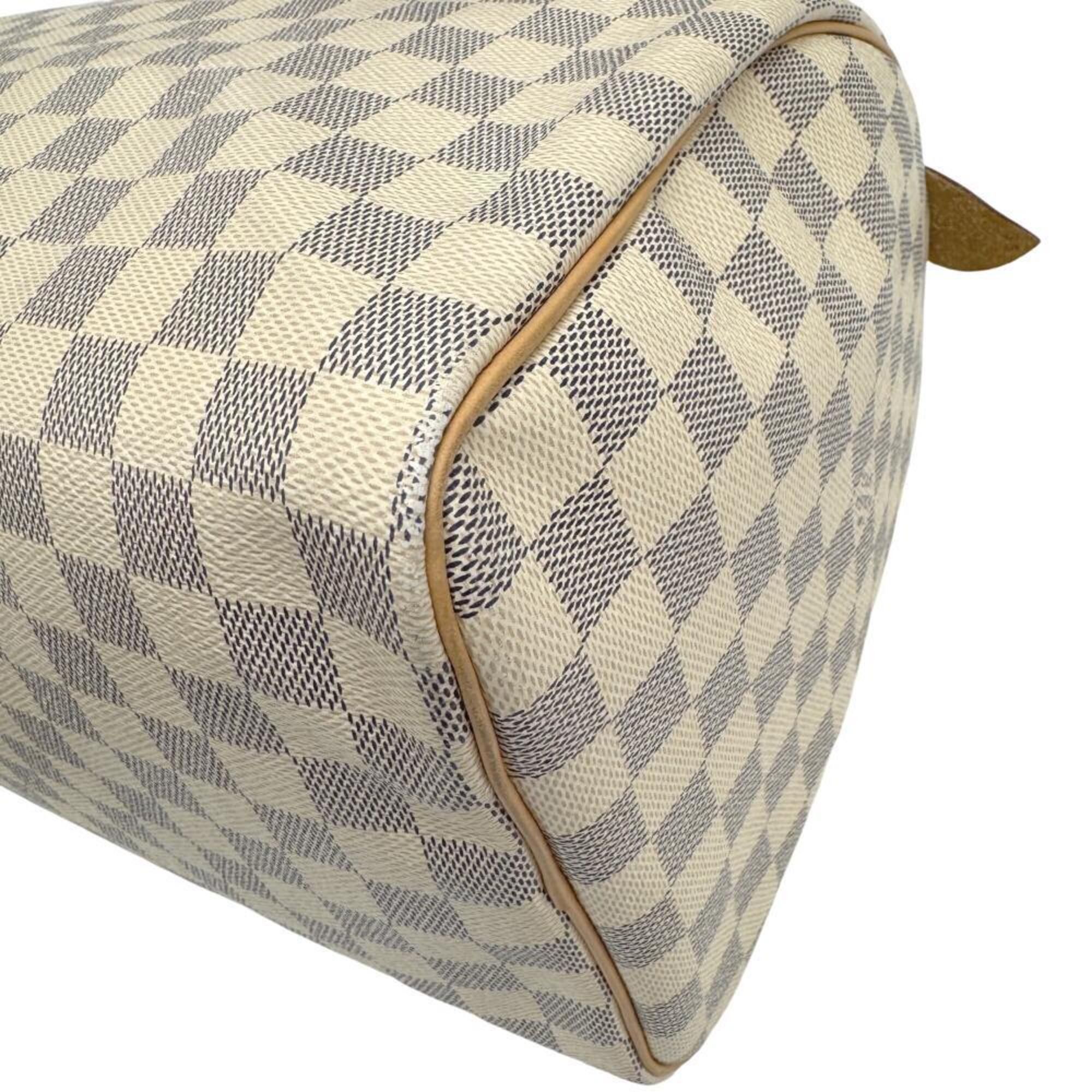 Damier Azur Boston Bag Handbag (Pre-Owned) - Louis Vuitton - Modalova