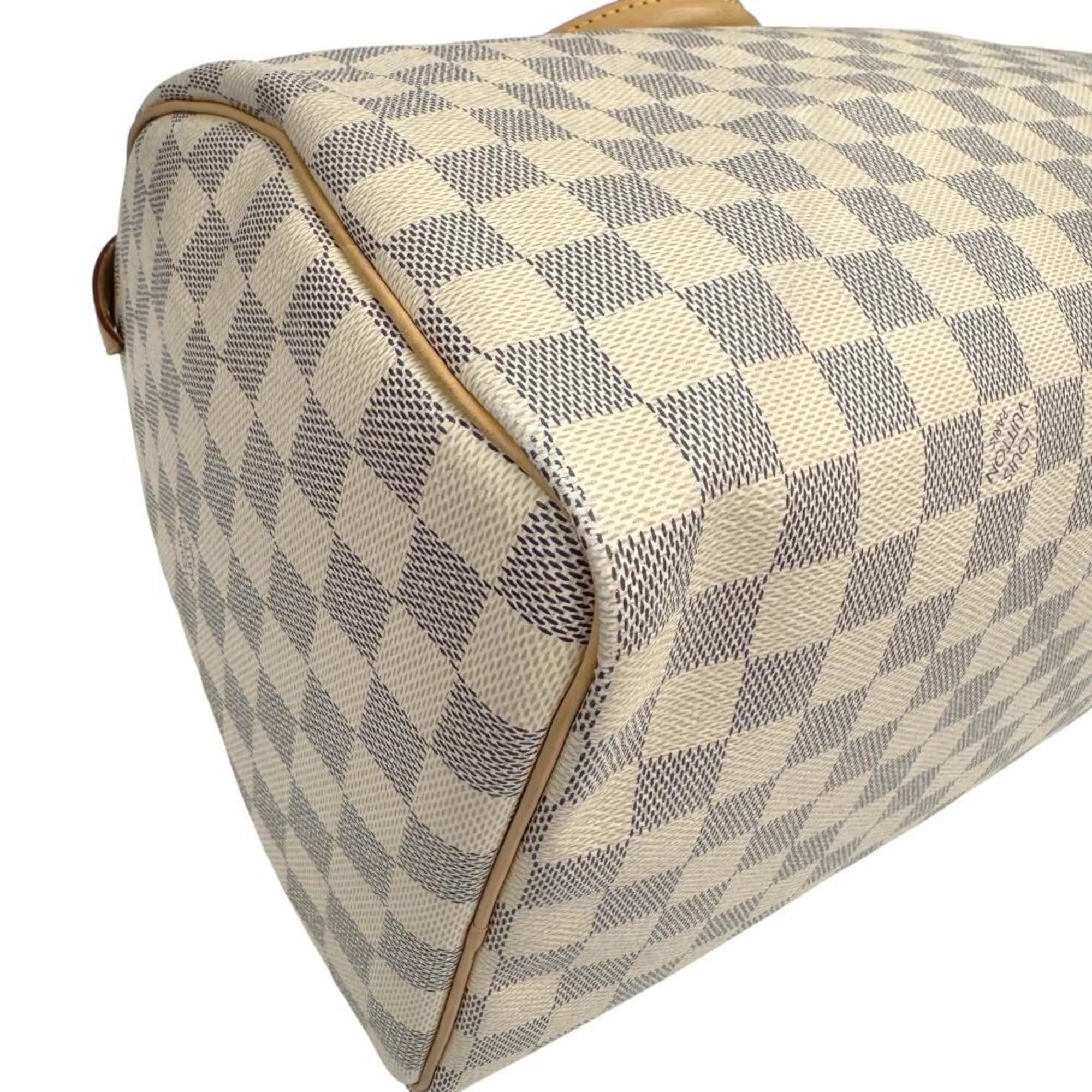 Damier Azur Boston Bag Handbag (Pre-Owned) - Louis Vuitton - Modalova