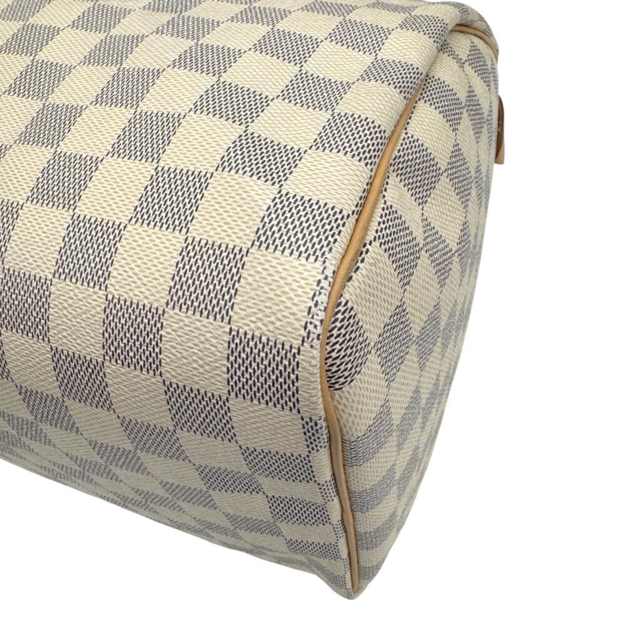 Damier Azur Boston Bag Handbag (Pre-Owned) - Louis Vuitton - Modalova
