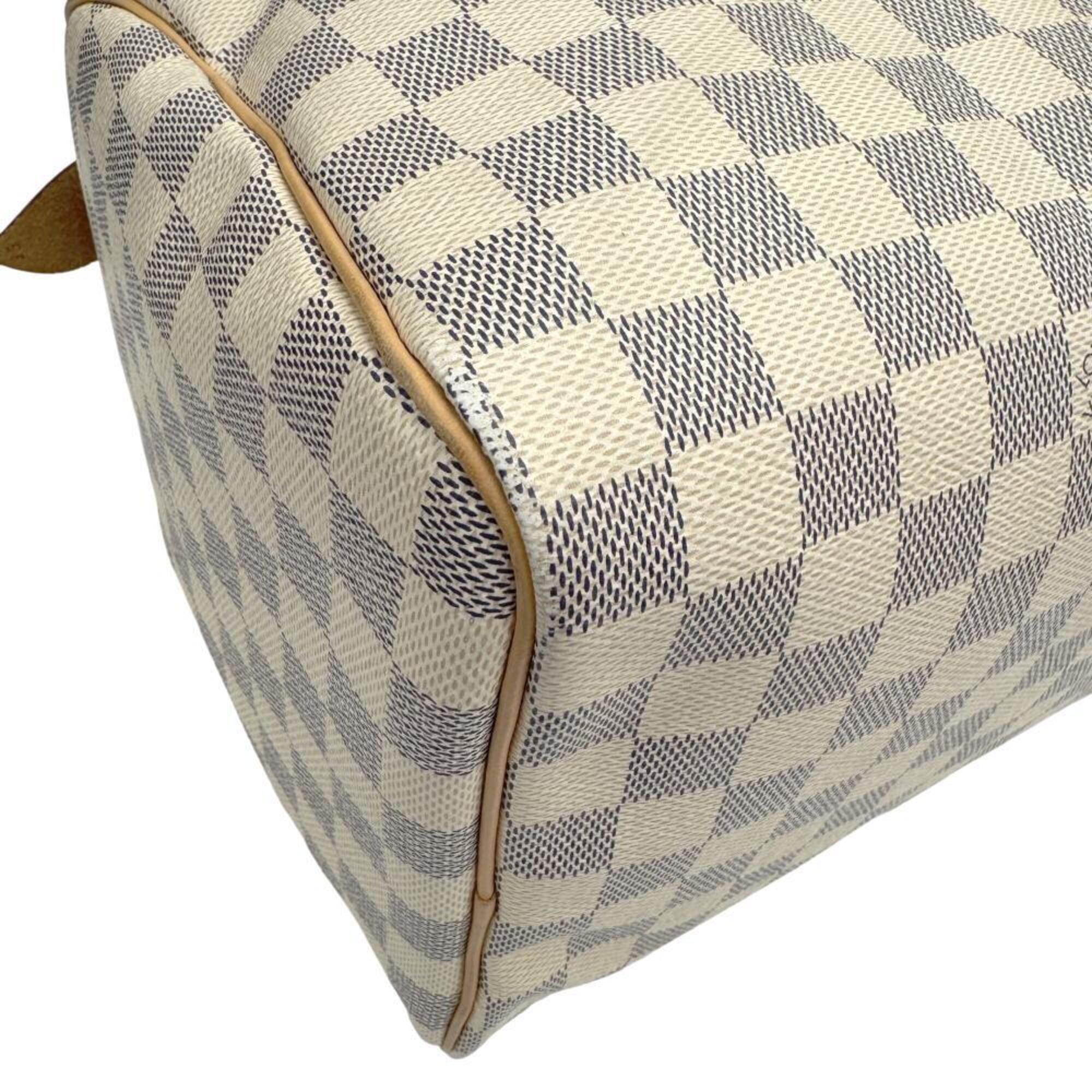Damier Azur Boston Bag Handbag (Pre-Owned) - Louis Vuitton - Modalova
