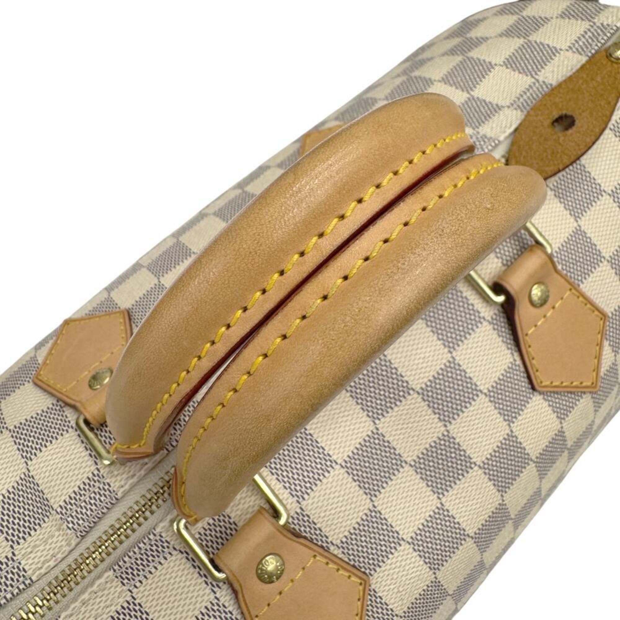 Damier Azur Boston Bag Handbag (Pre-Owned) - Louis Vuitton - Modalova