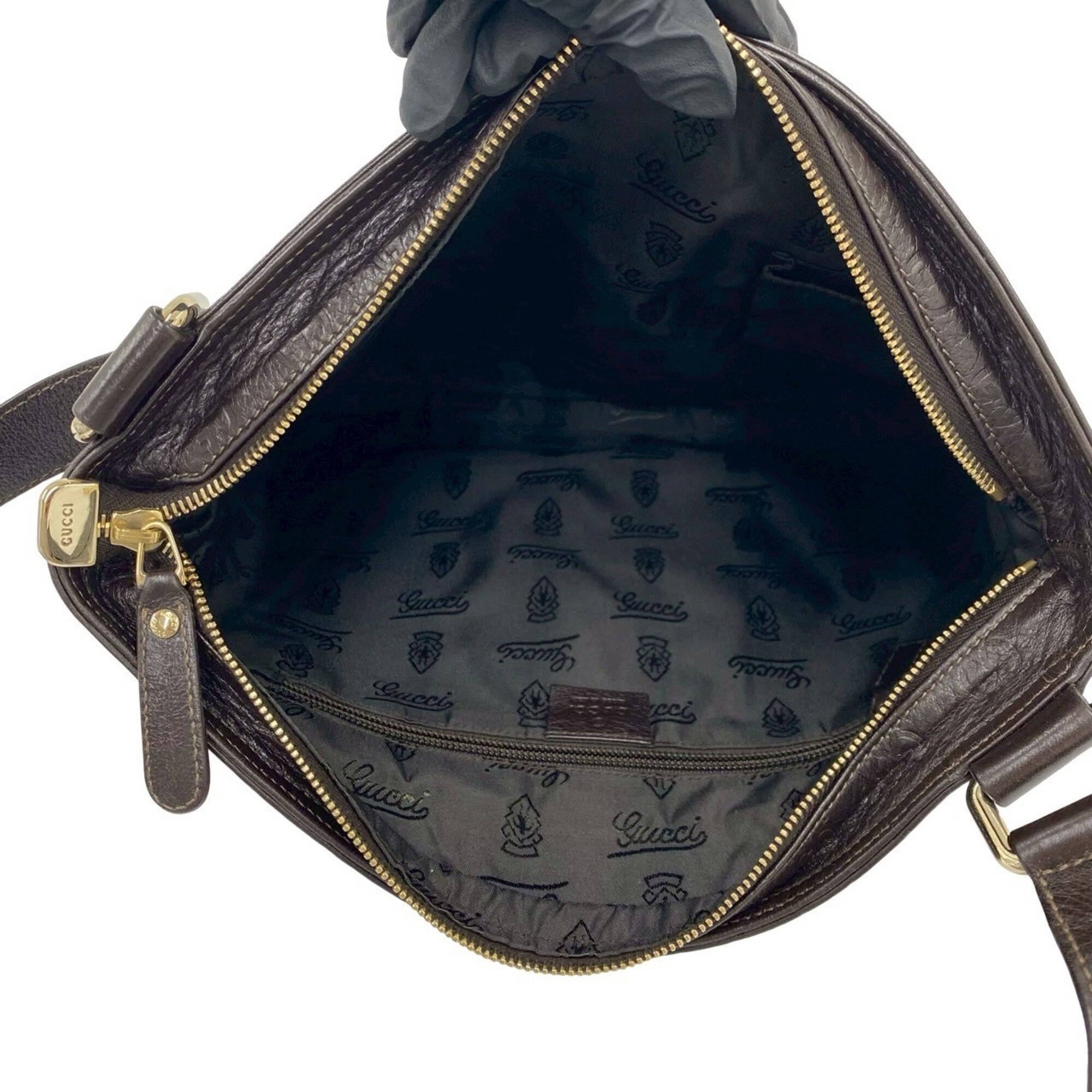 Leather Pochette Shoulder Bag (Pre-Owned) - Gucci - Modalova