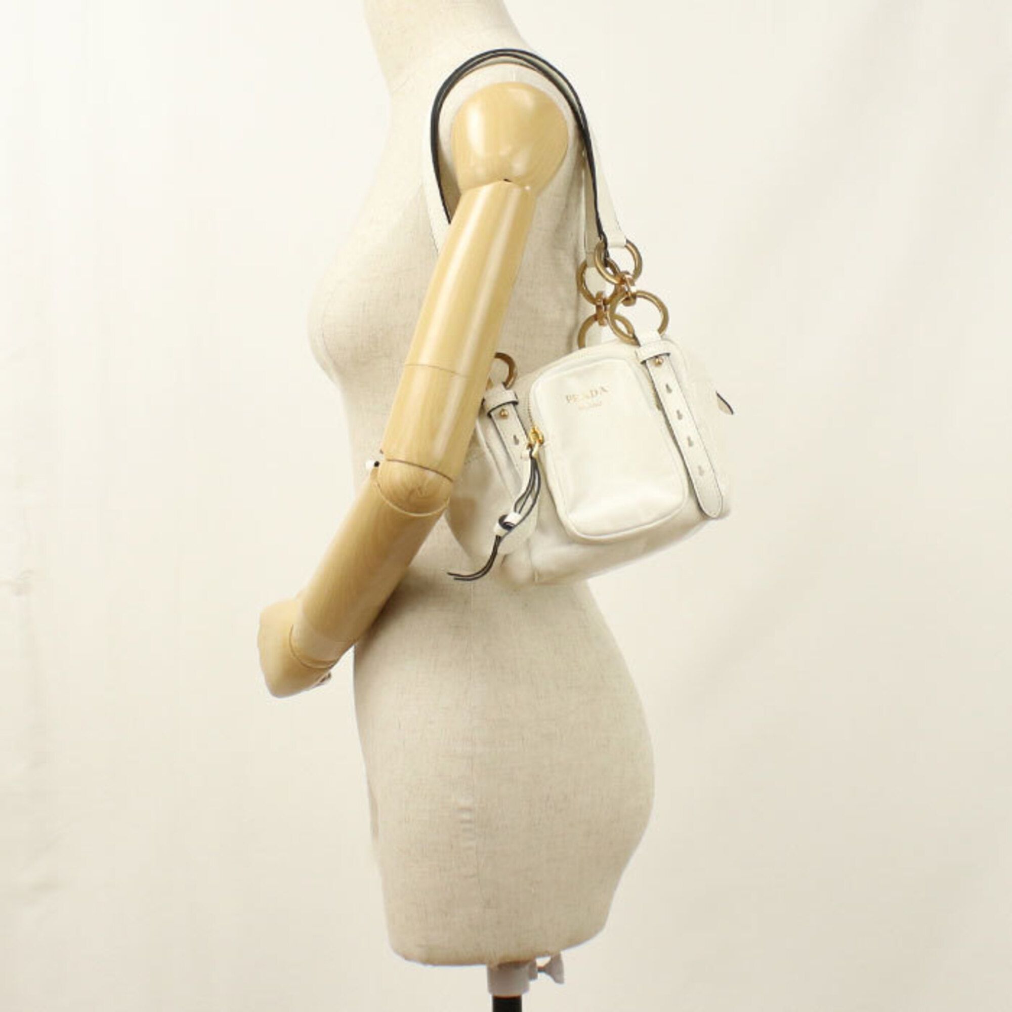 Leather Handbag (Pre-Owned) - Prada - Modalova