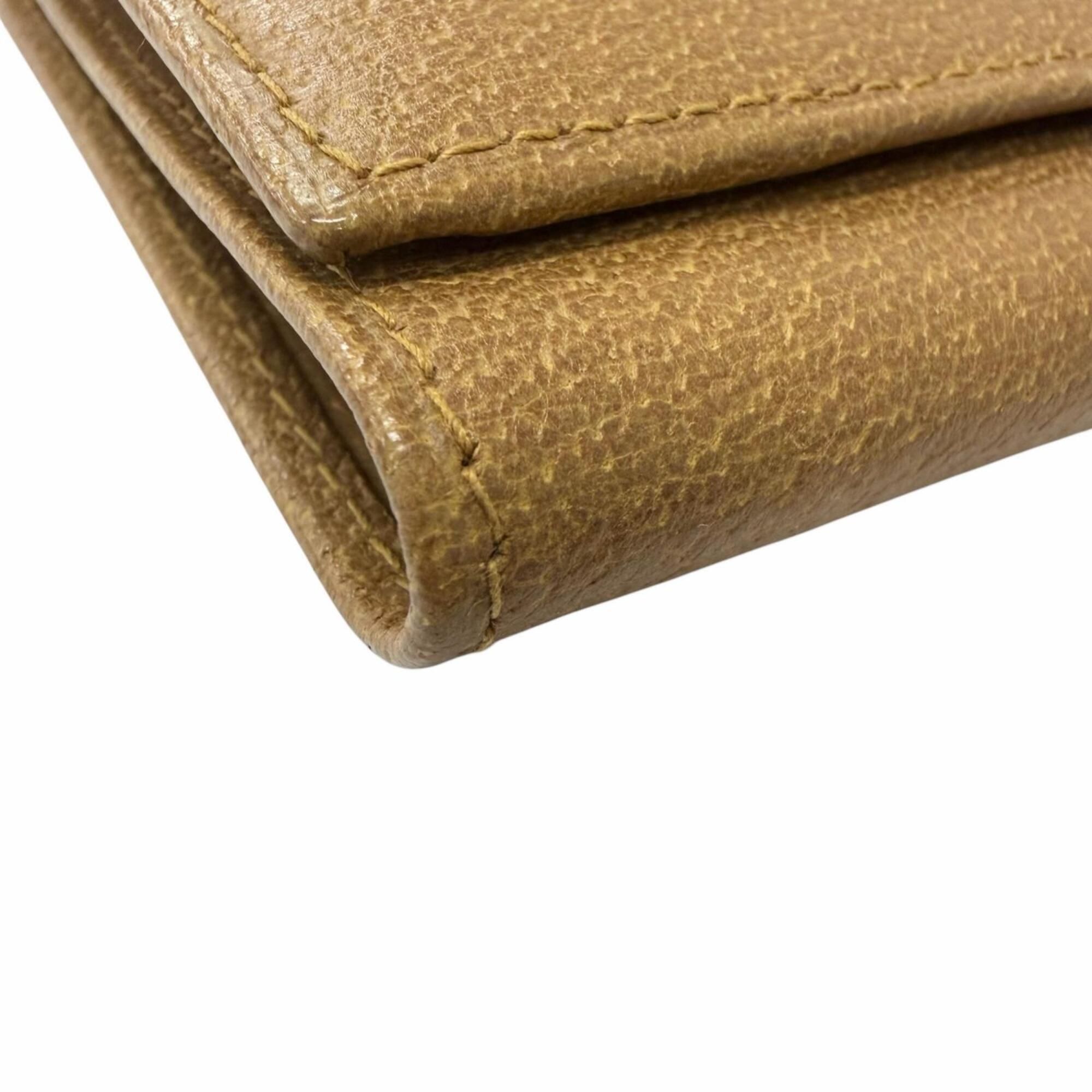 Leather Wallet (Tri-Fold) (Pre-Owned) - Prada - Modalova