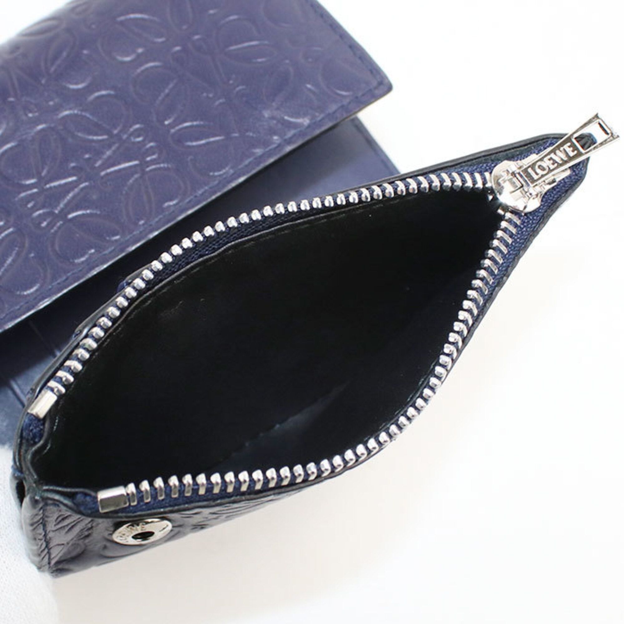 Leather Wallet (Tri-Fold) (Pre-Owned) - Loewe - Modalova