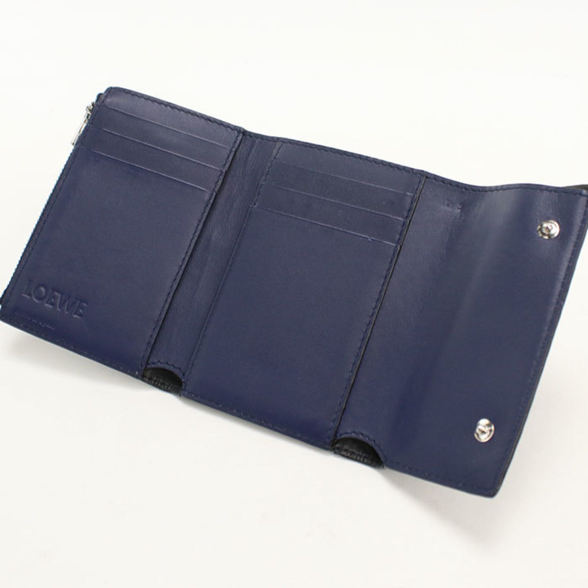 Leather Wallet (Tri-Fold) (Pre-Owned) - Loewe - Modalova